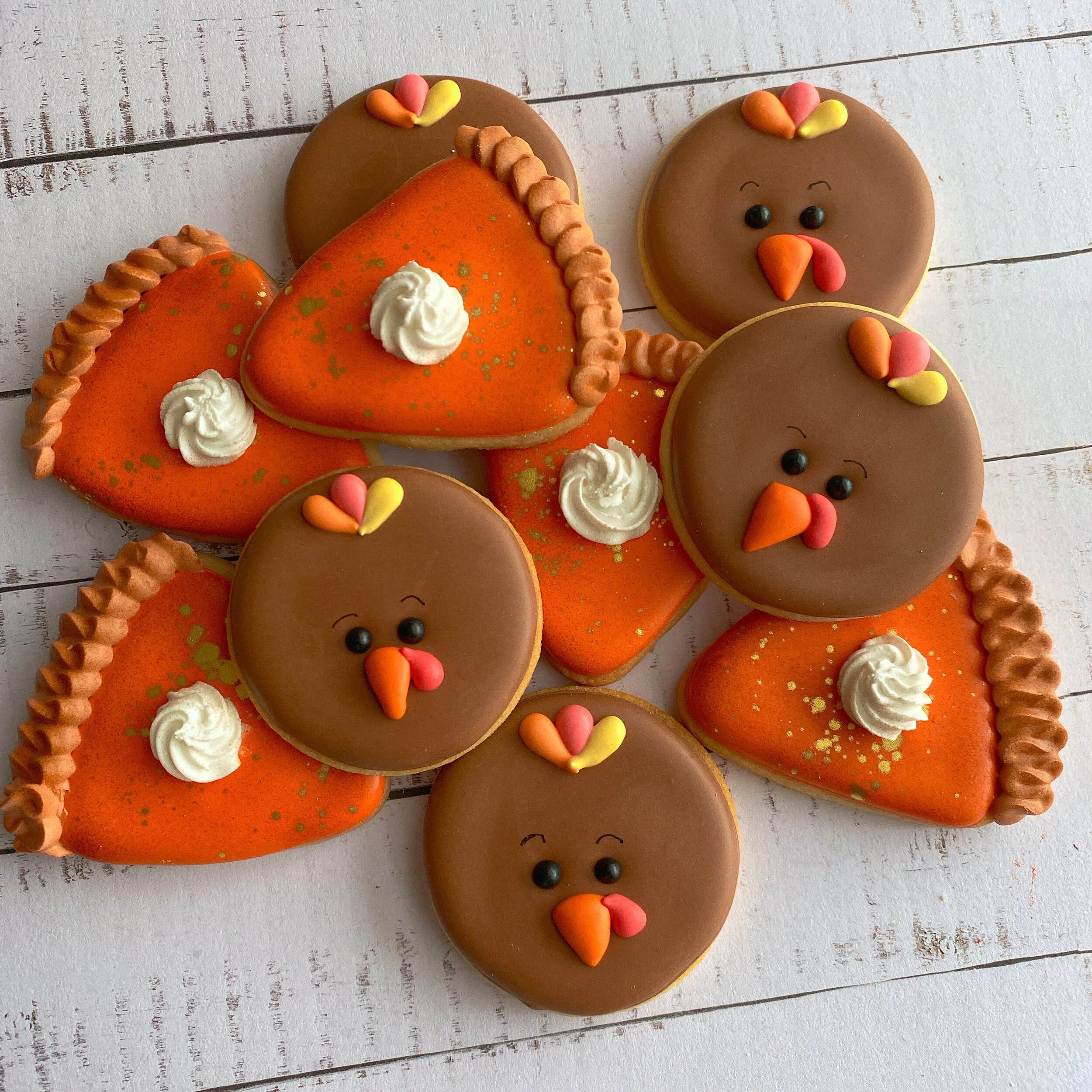 Thanksgiving mini set - 10 cookies