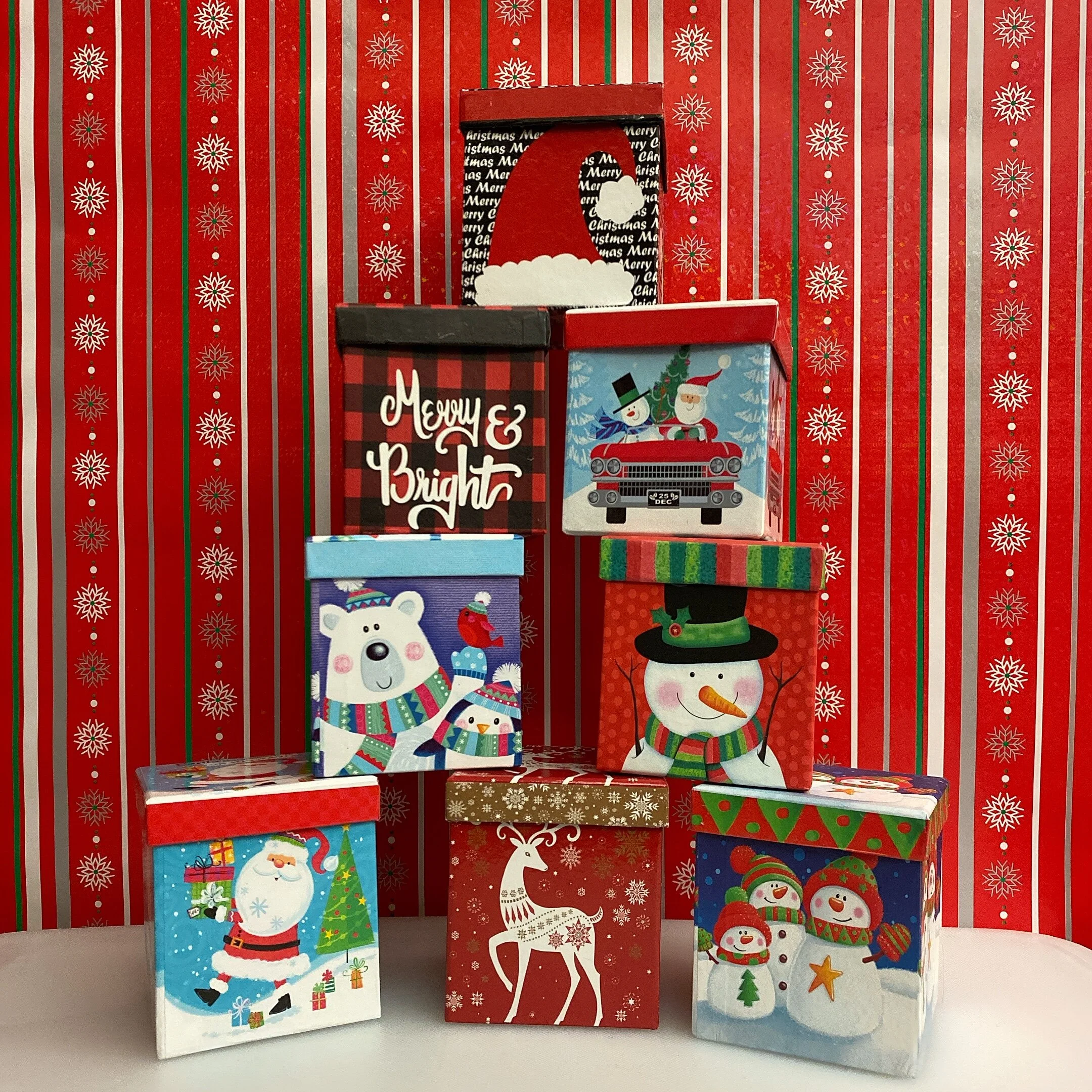 Mini Xmas Trees - 5 mini snickerdoodle cookies