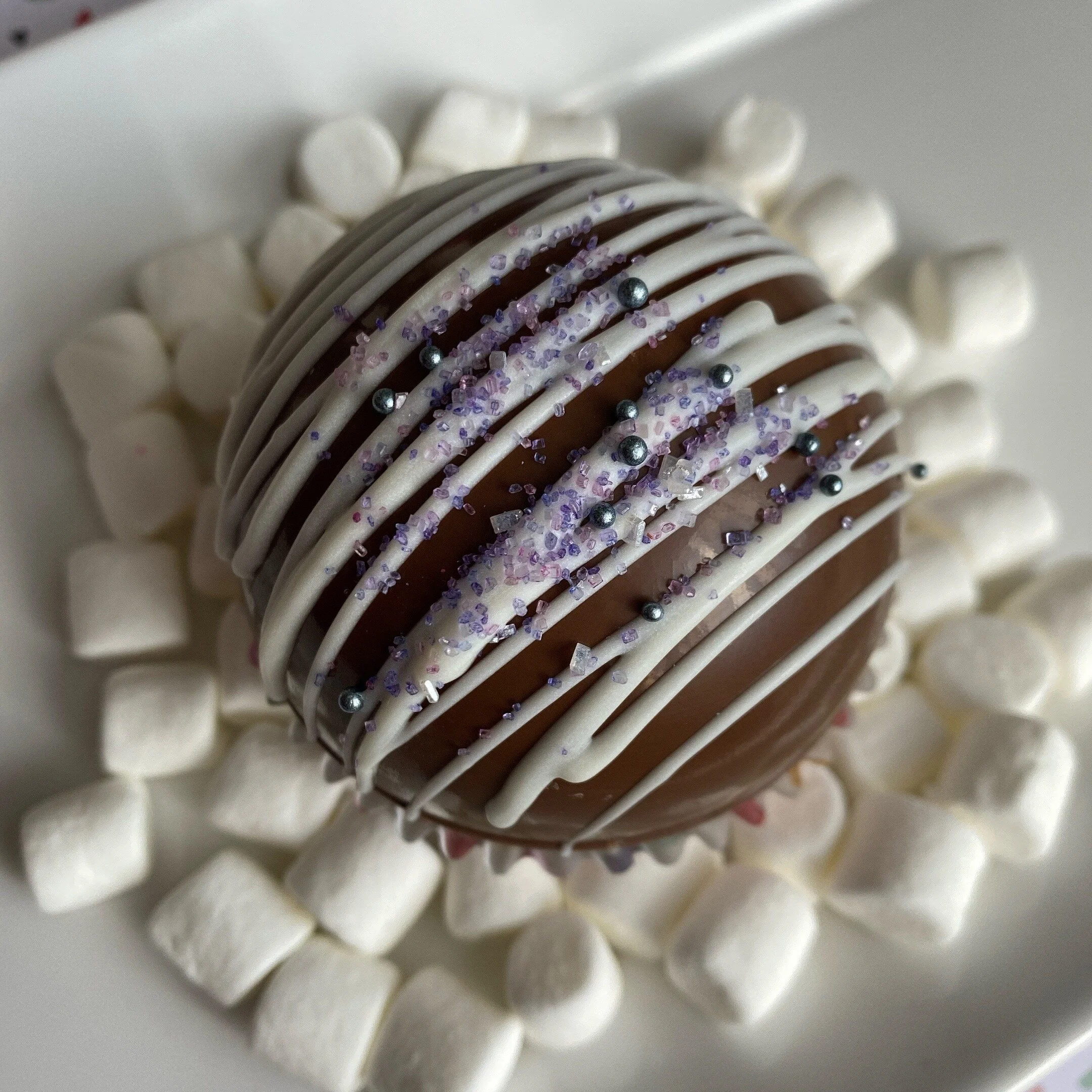 Milk Chocolate Vanilla Latte Bomb