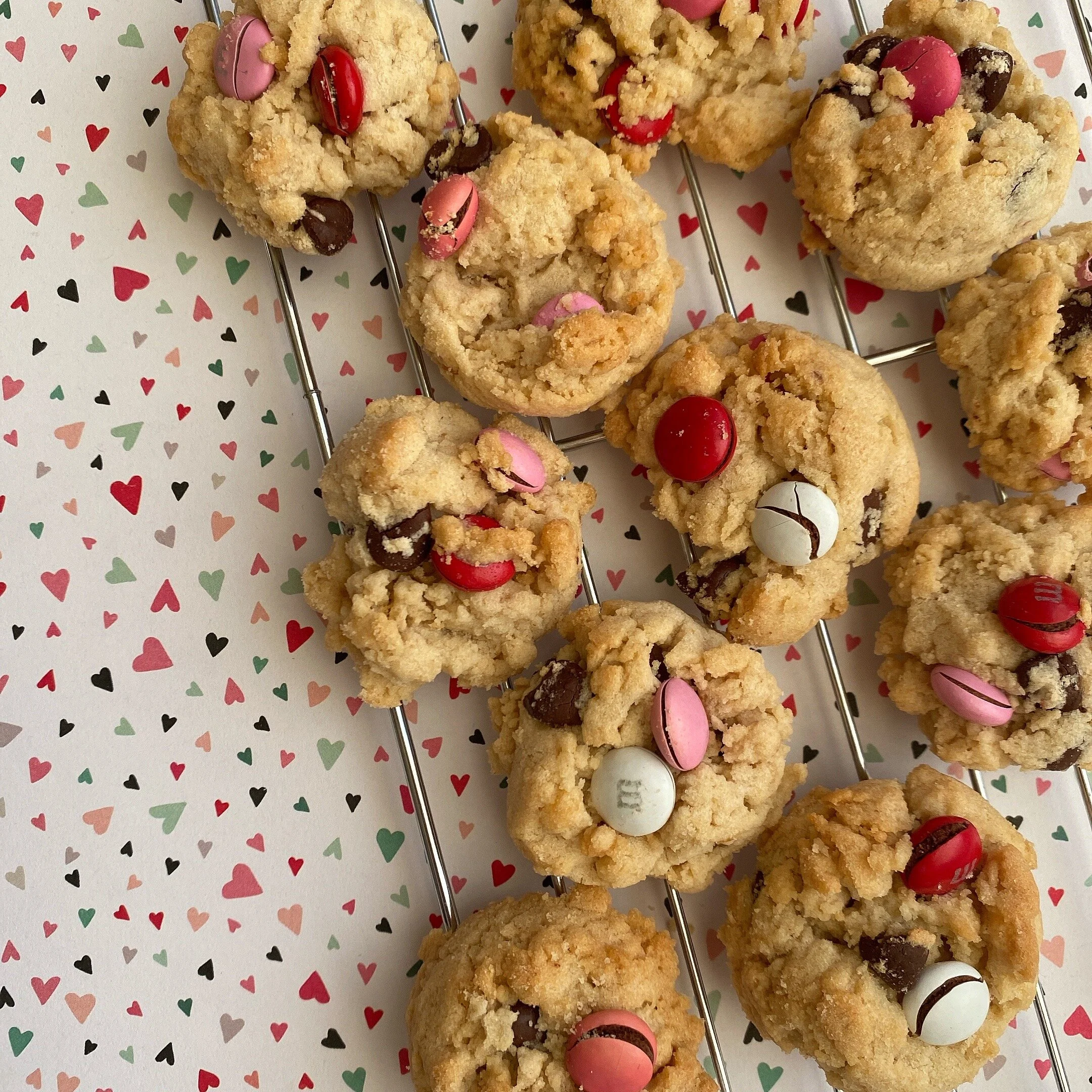 MAMA'S CHOCOLATE CHIP COOKIES - VALENTINE'S THEMED