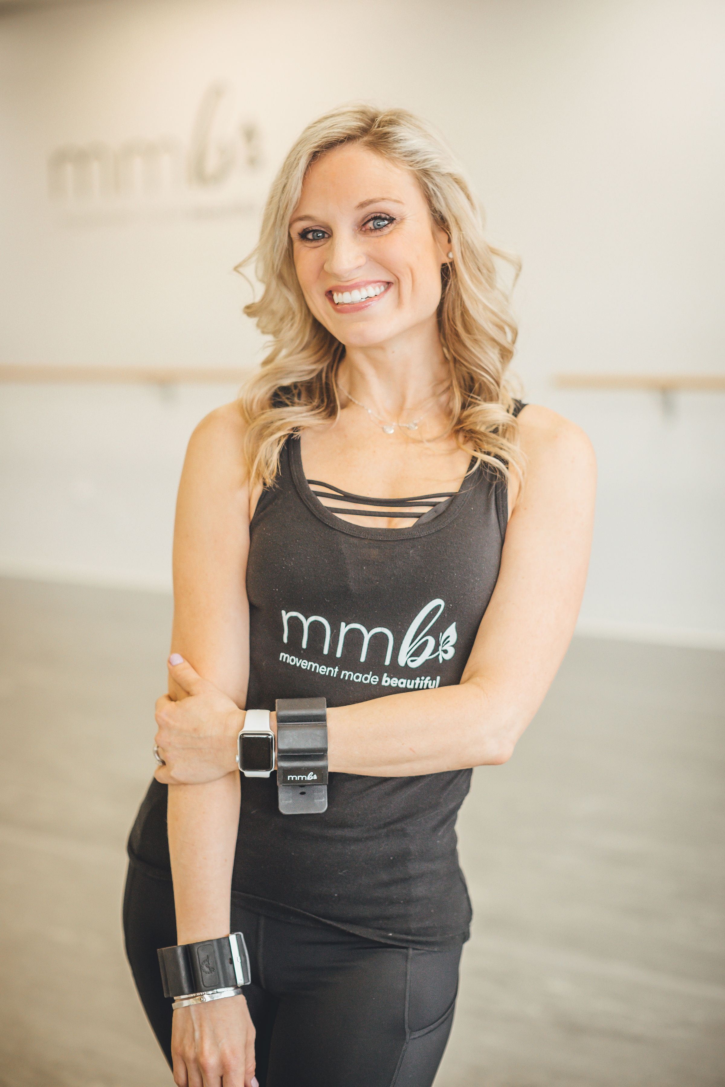 Ashley Sicinski-Instructor of Cardio Ballroom and Cocktails and Choreography. Ashley is trained in many styles of ballroom dance and has a beautiful knack for pulling them all together in a way for everyone to enjoy!