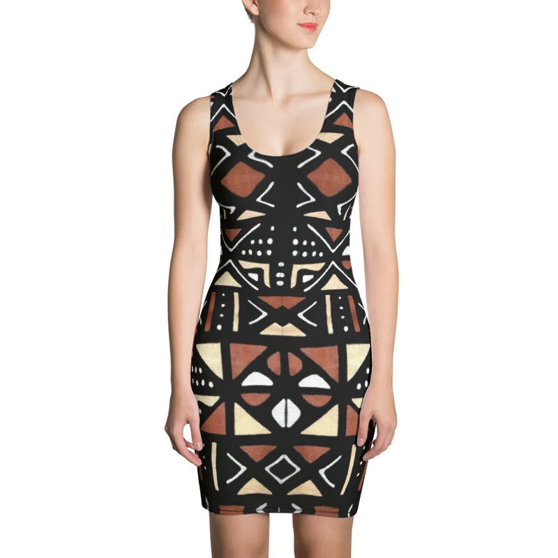 Muddy Bodycon Dress