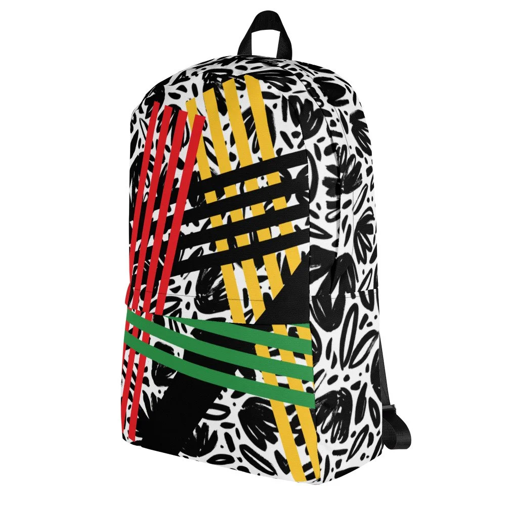 Reignin Stripes Backpack — FIT FOR ROYALS display picture 3