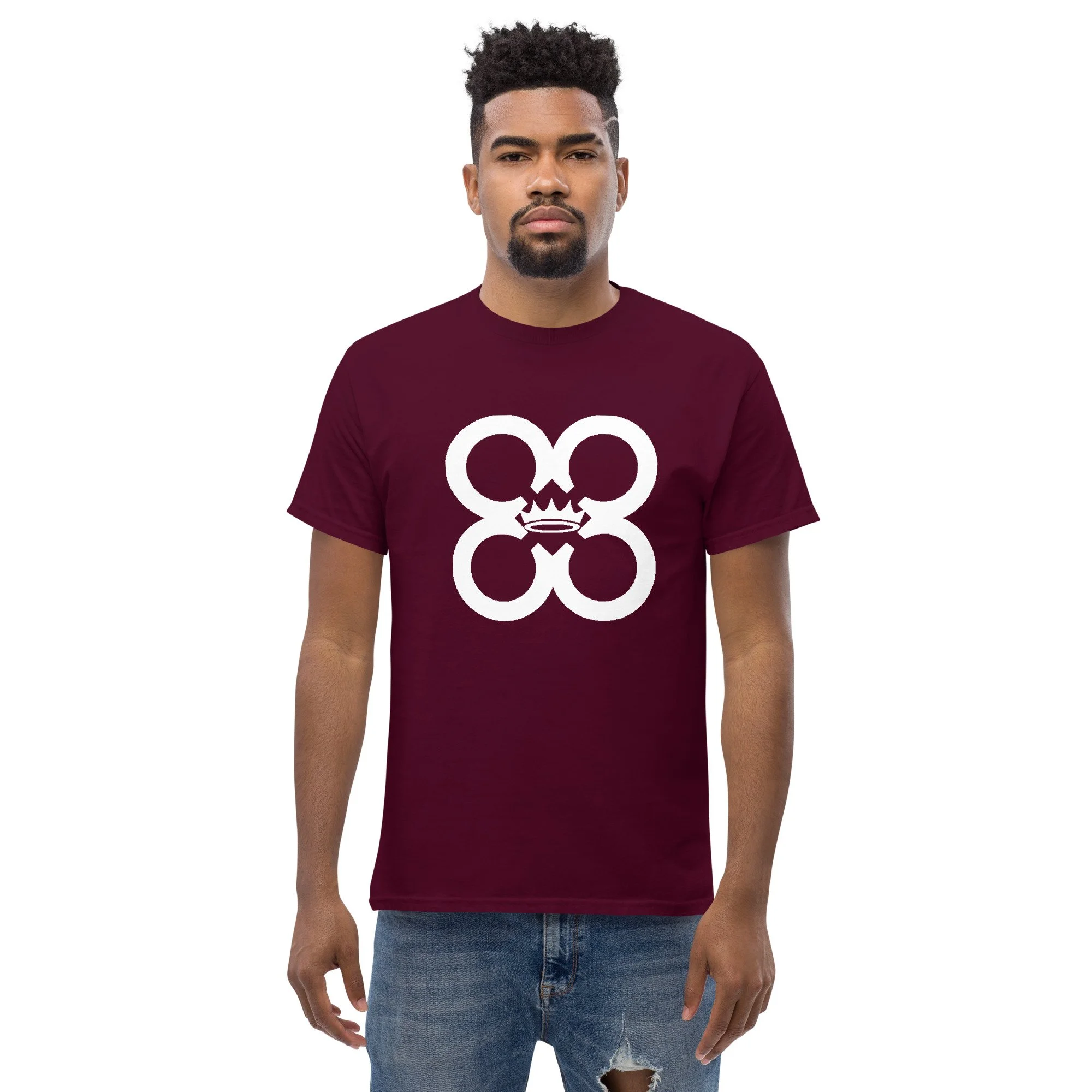 unisex-classic-tee-maroon-front-6a3ef4e3a981c.jpg