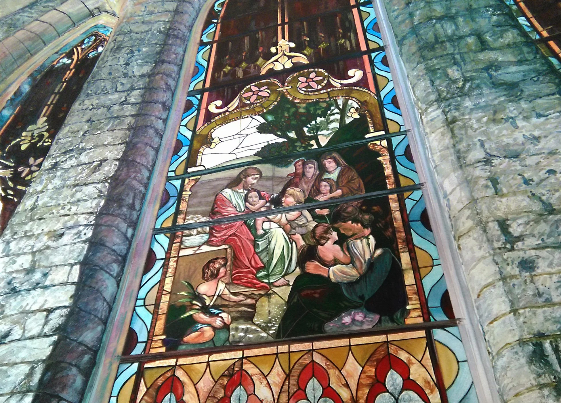 Finished painting - "Savior and Stone"