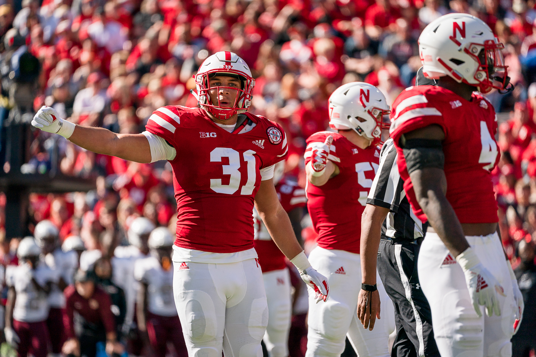 PB181026_FB_Nebr_vs_BCU_02408, paul bellinger boise editorial photographer, Huskers 2018 fb.jpg