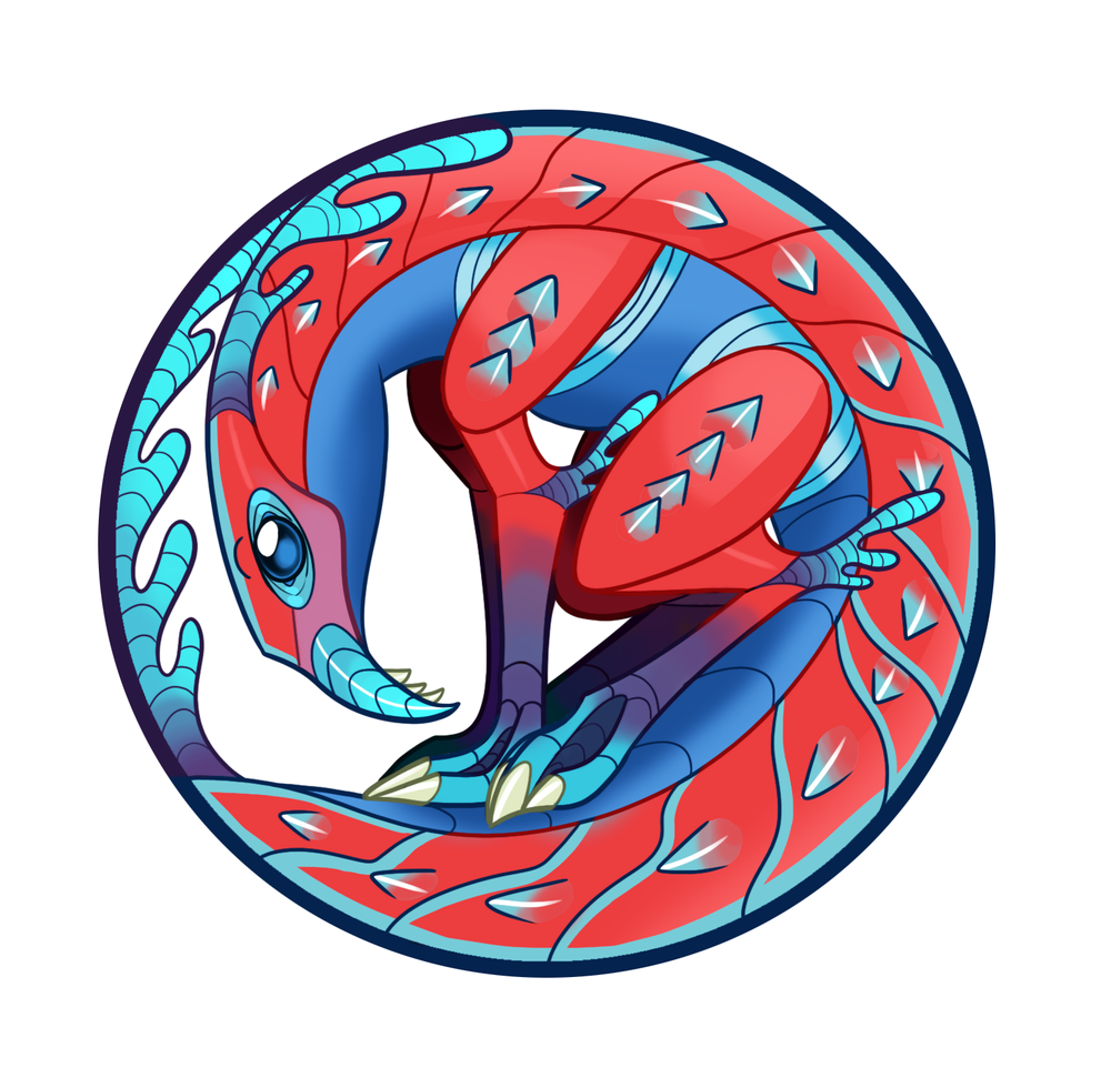 “Poisonous Dog Shrimp” - digital creature design & stylistic illustration