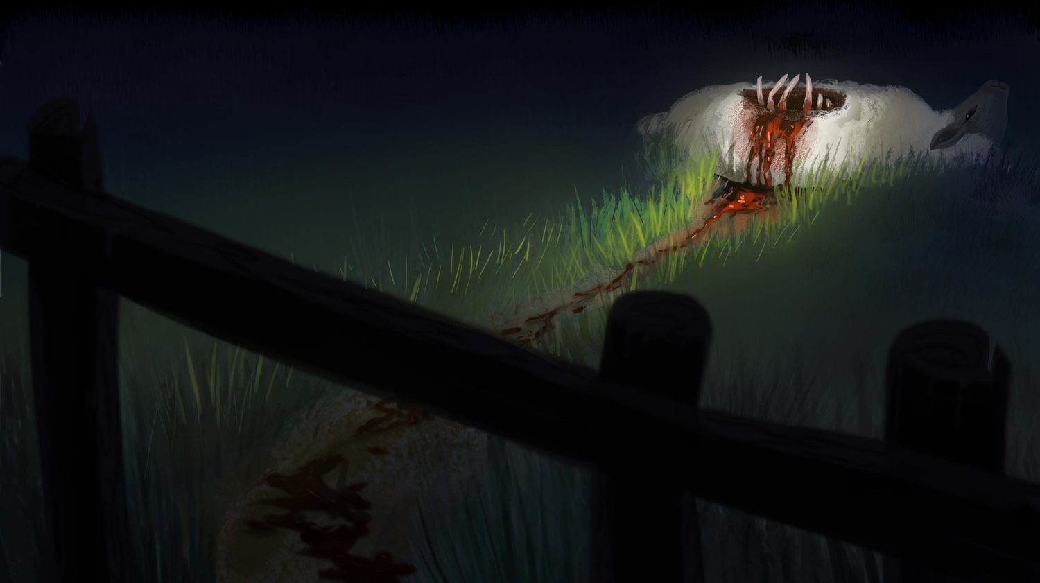 “Wolf in Sheep’s Skin” - digital environment & composition layout