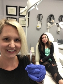 Kelly uses a perfect blend of gentleness, skill, and of course humor to care for her patients.