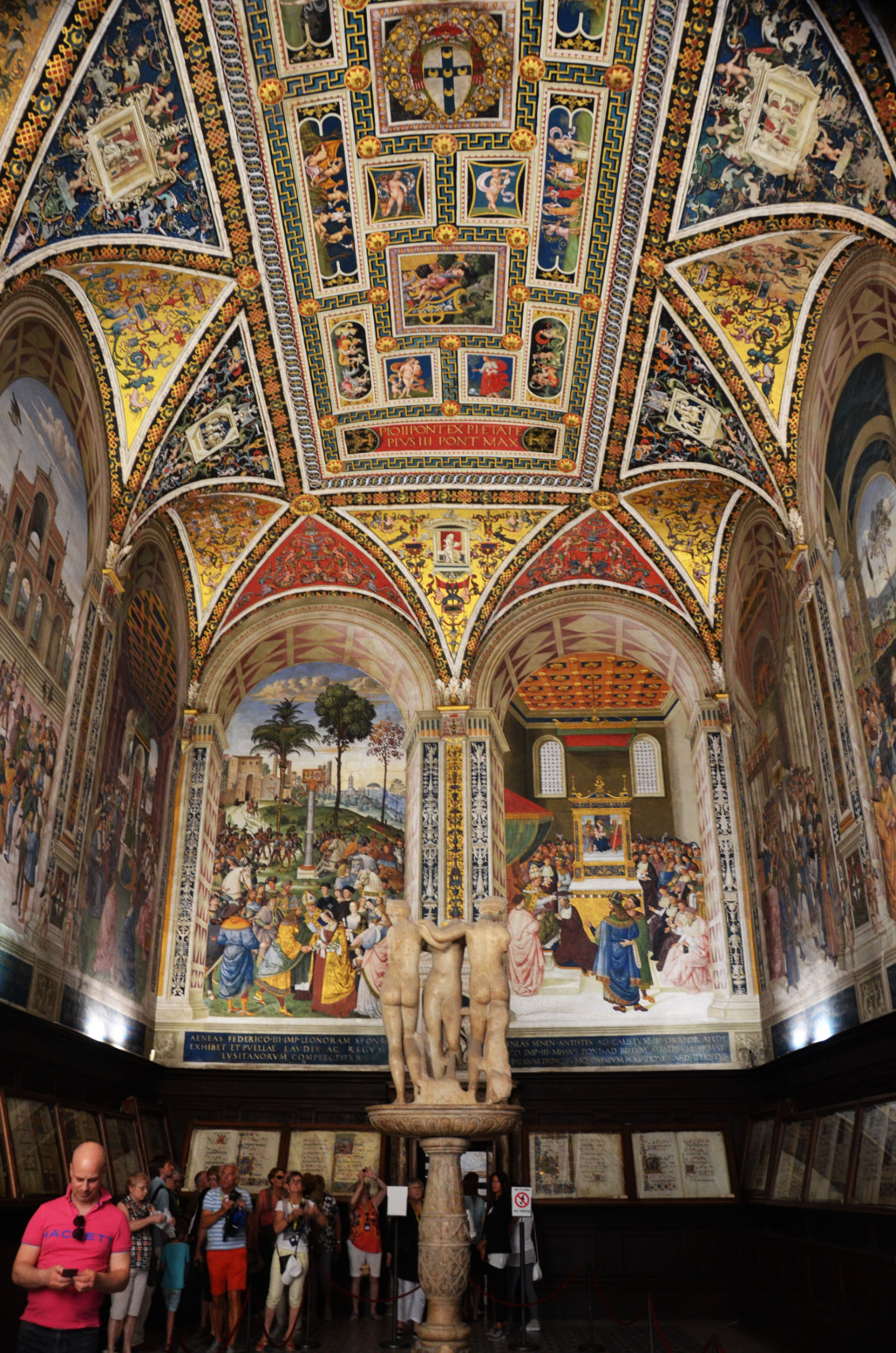 Piccolomini Library Siena Duomo