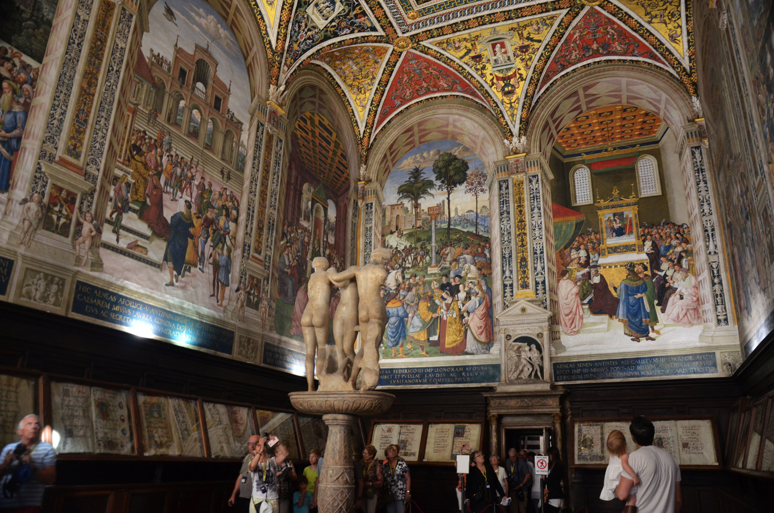 Piccolomini Library Siena Duomo