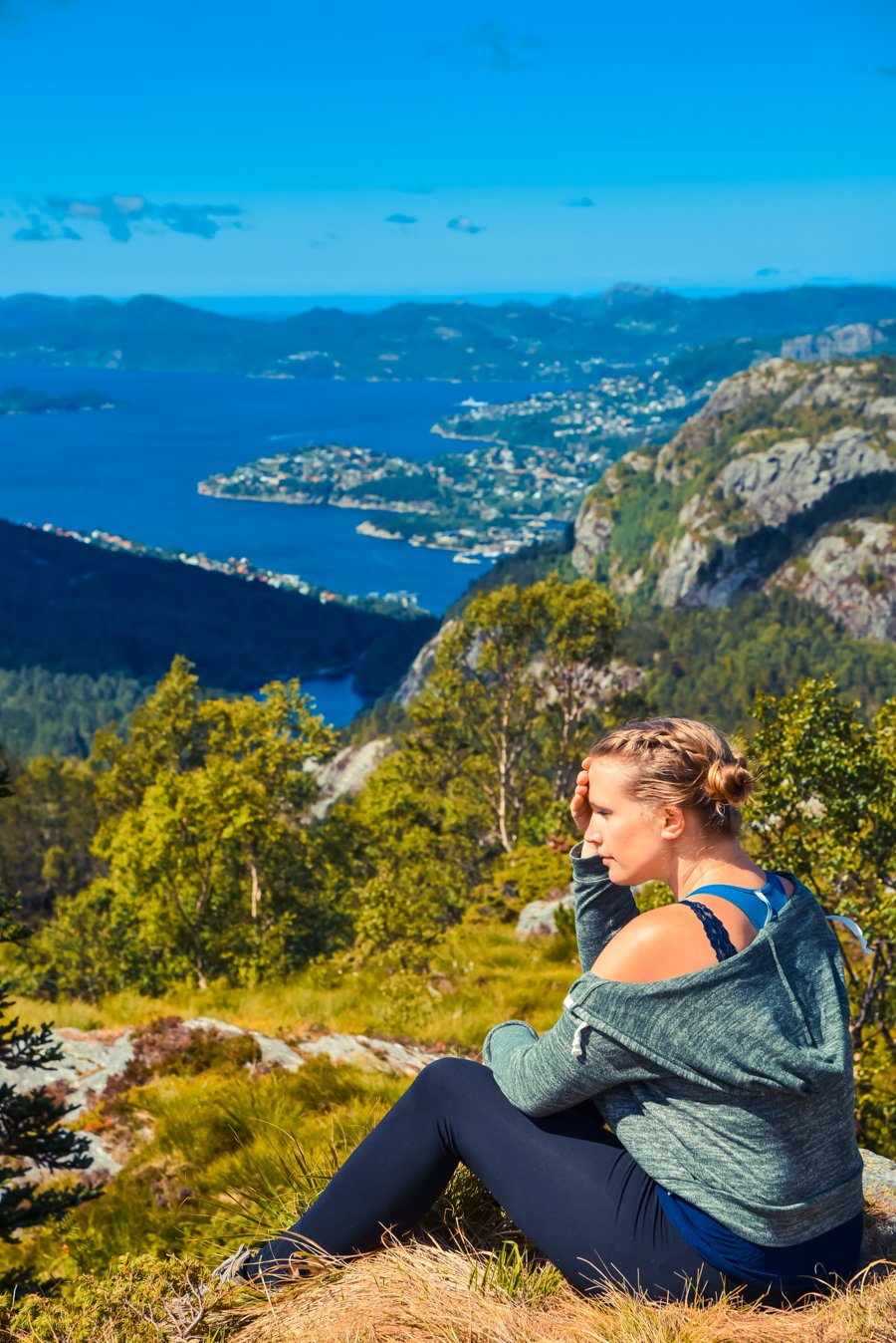 View of Bergen Fjord 