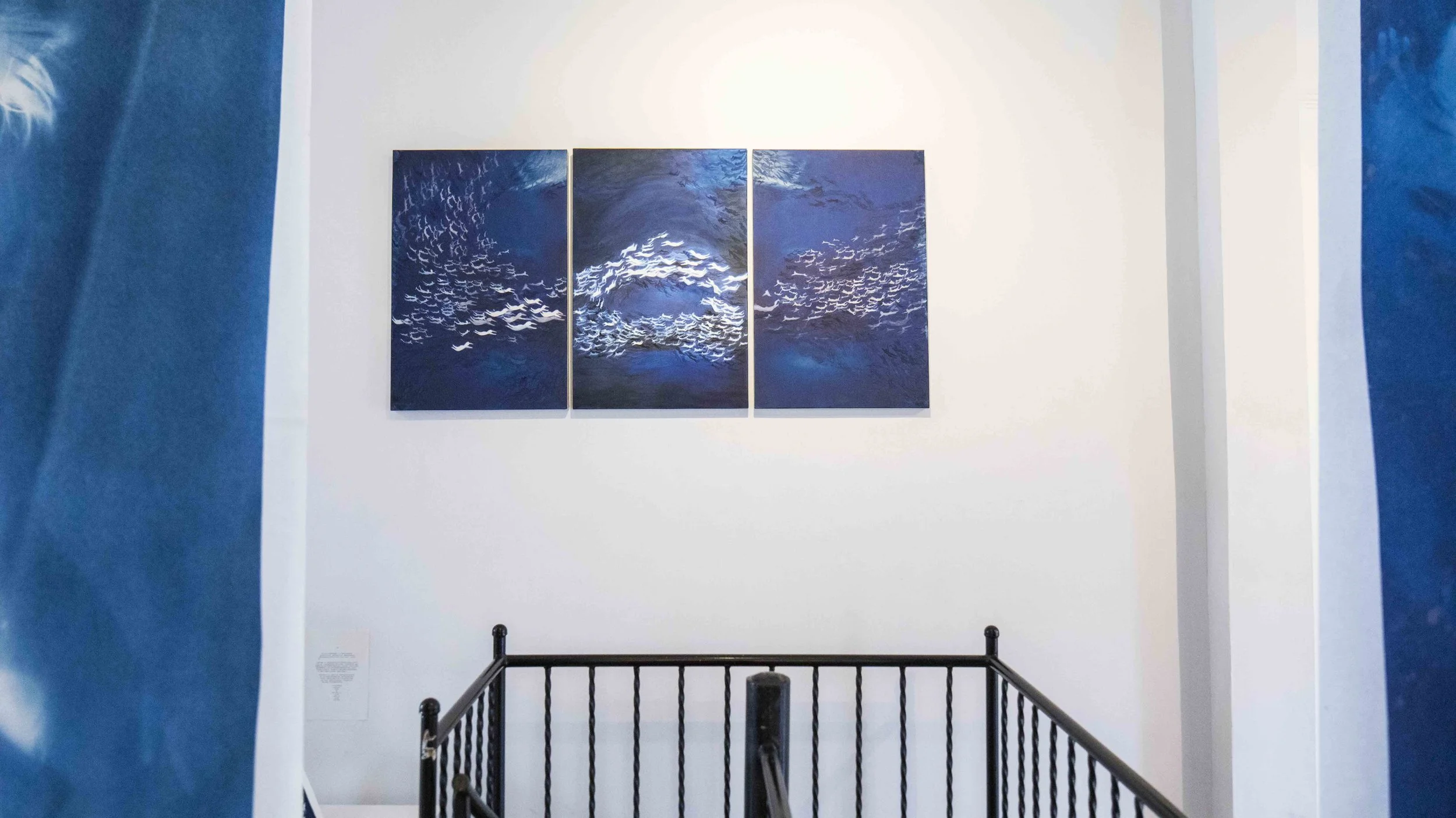   Han Qin: Ethereal Evolution  installation view, photograph by Nadia Peichao Lin ©Han Qin, courtesy Fou Gallery 