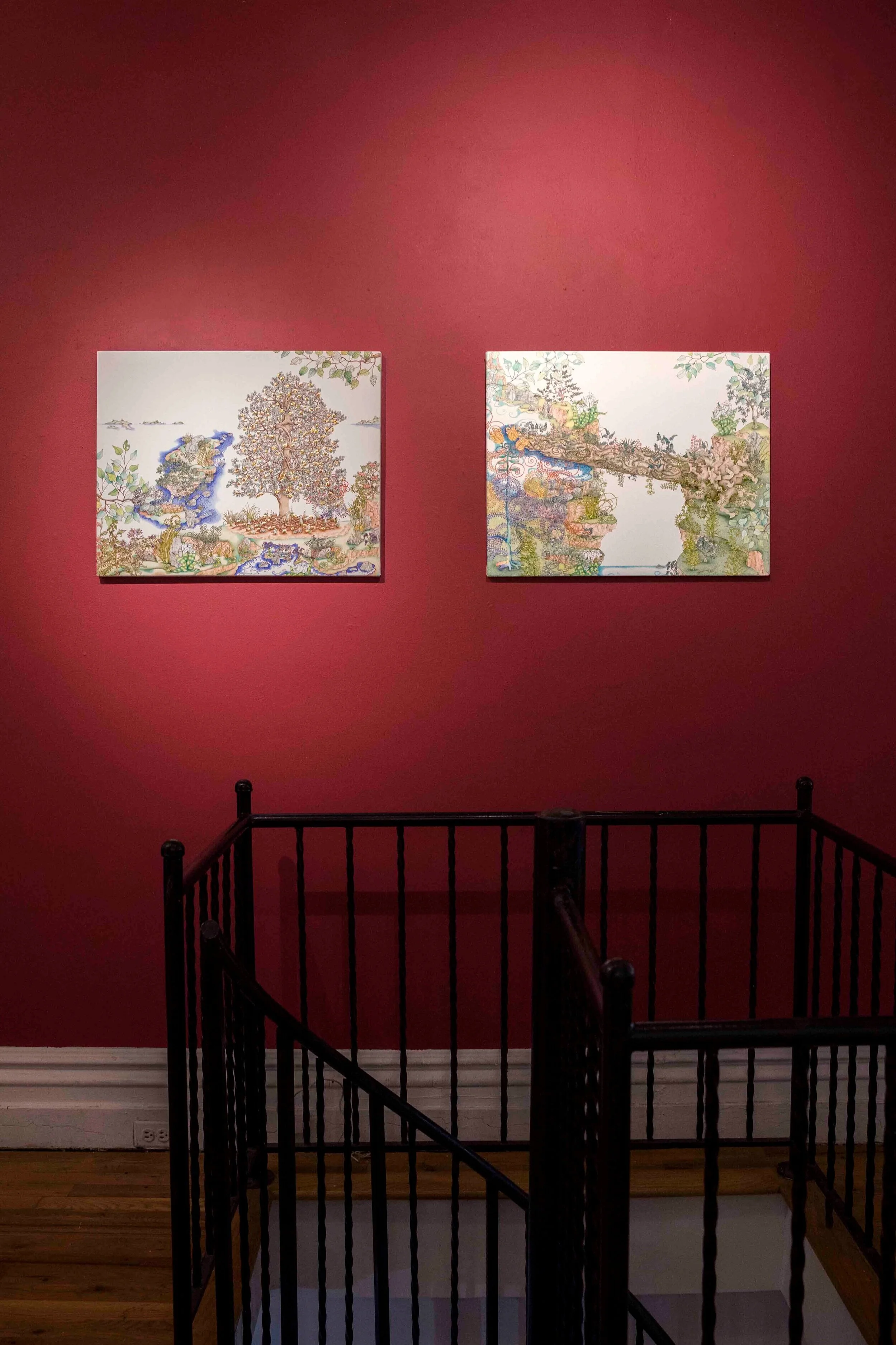   Micheal Eade: past is present is future  installation view. Photo by Nadia Peichao Lin. 