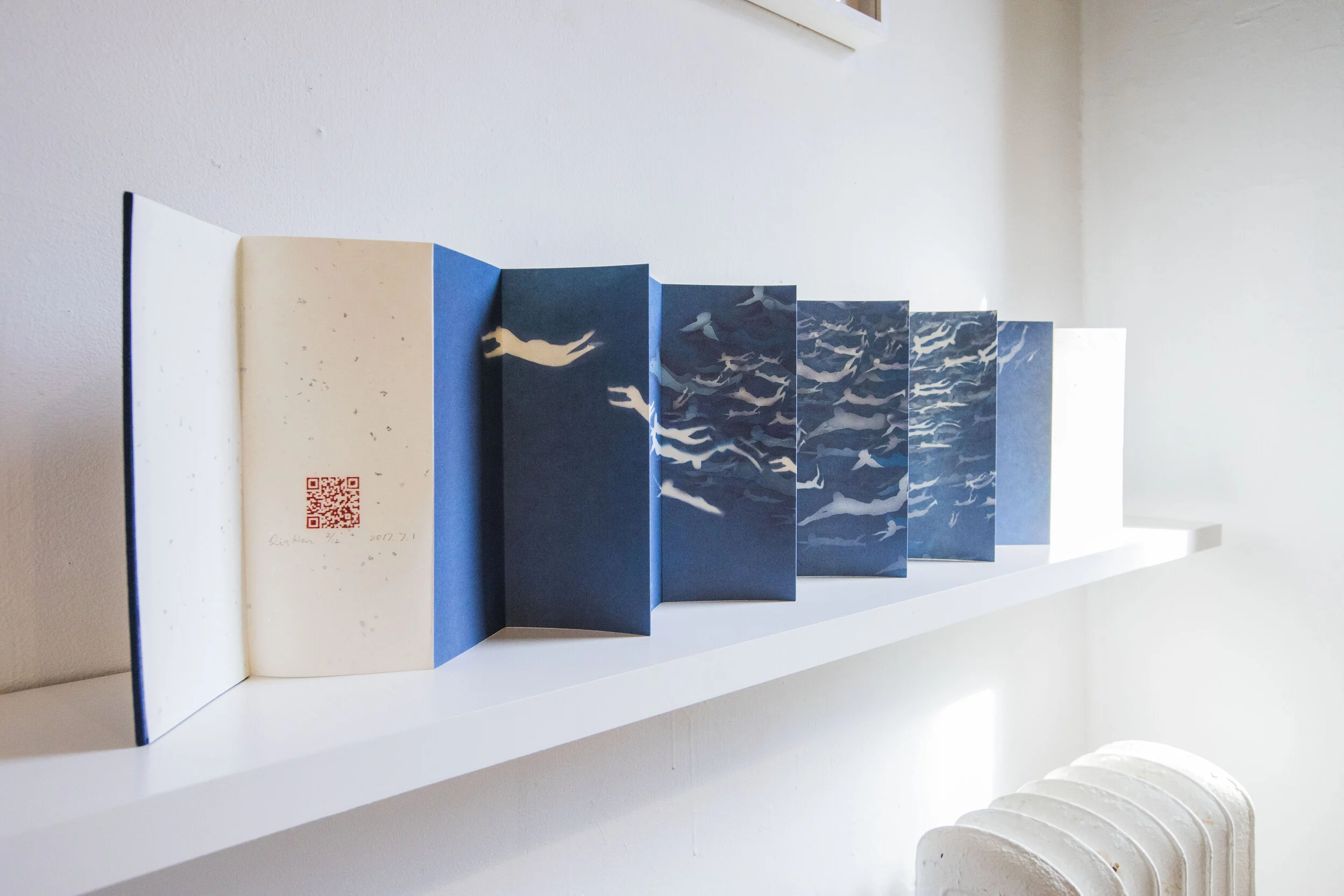   Han Qin: Ethereal Evolution  installation view, photograph by Nadia Peichao Lin ©Han Qin, courtesy Fou Gallery 