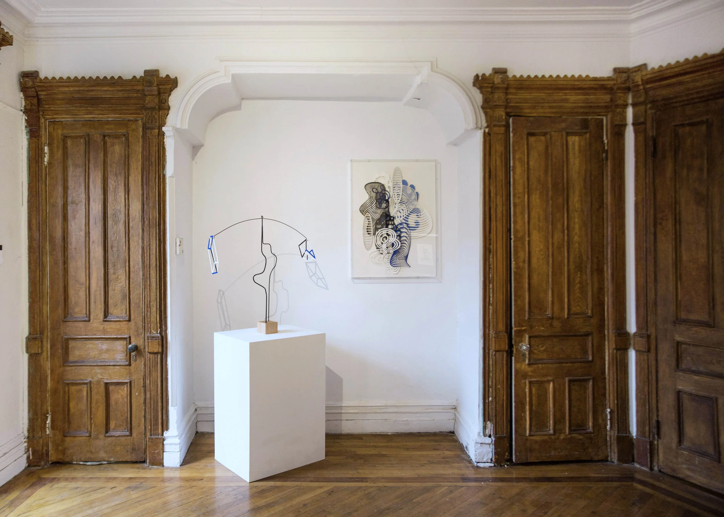   Wendy Letven: Lines Falling Together in Time  installation view. Photograph by Lynn Hai.     