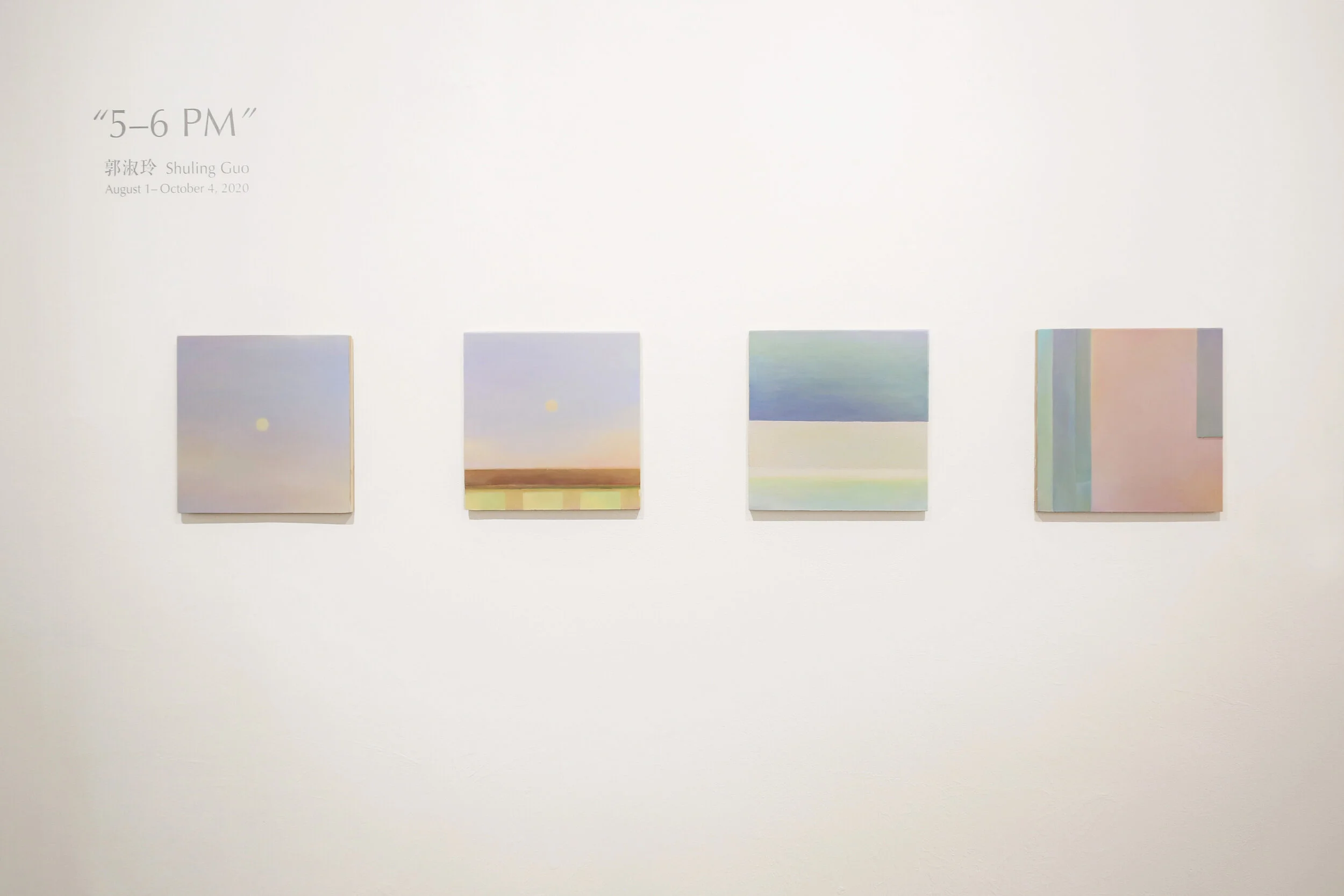  Shuling Guo: 5–6pm installation view. Photo by Lynn Hai ©Shuling Guo 