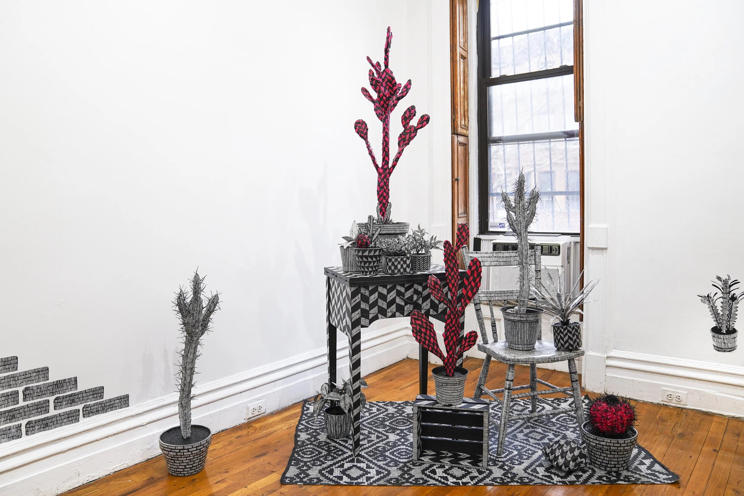   Anne Muntges: The Glowing Desert  installation view. Photo by Ruoyun Chen ©Anne Muntges 