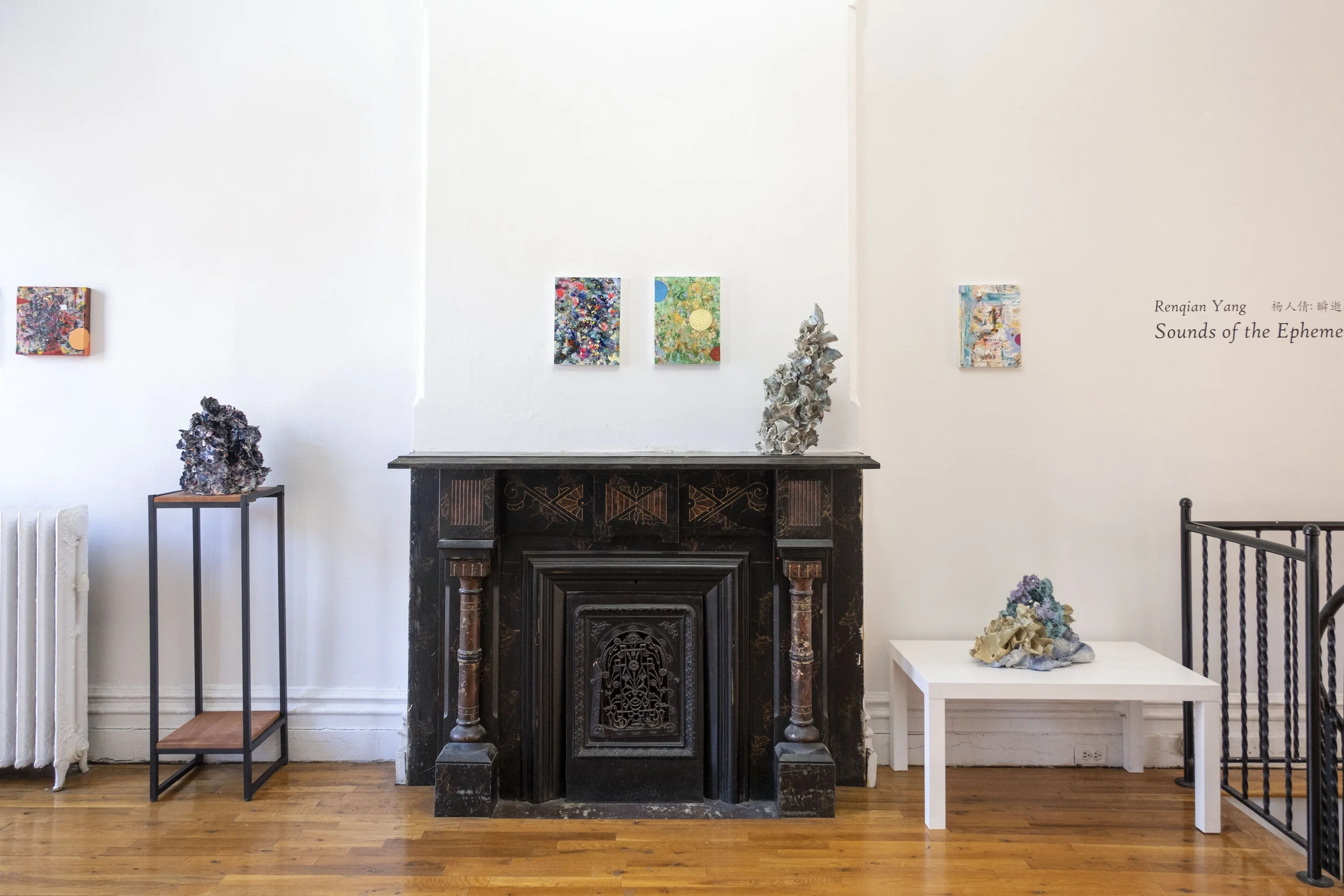 Installation view of Renqian Yang: Sounds of the Ephemeral . Photo by Weihan Zhou ©Renqian Yang, courtesy of Fou Gallery