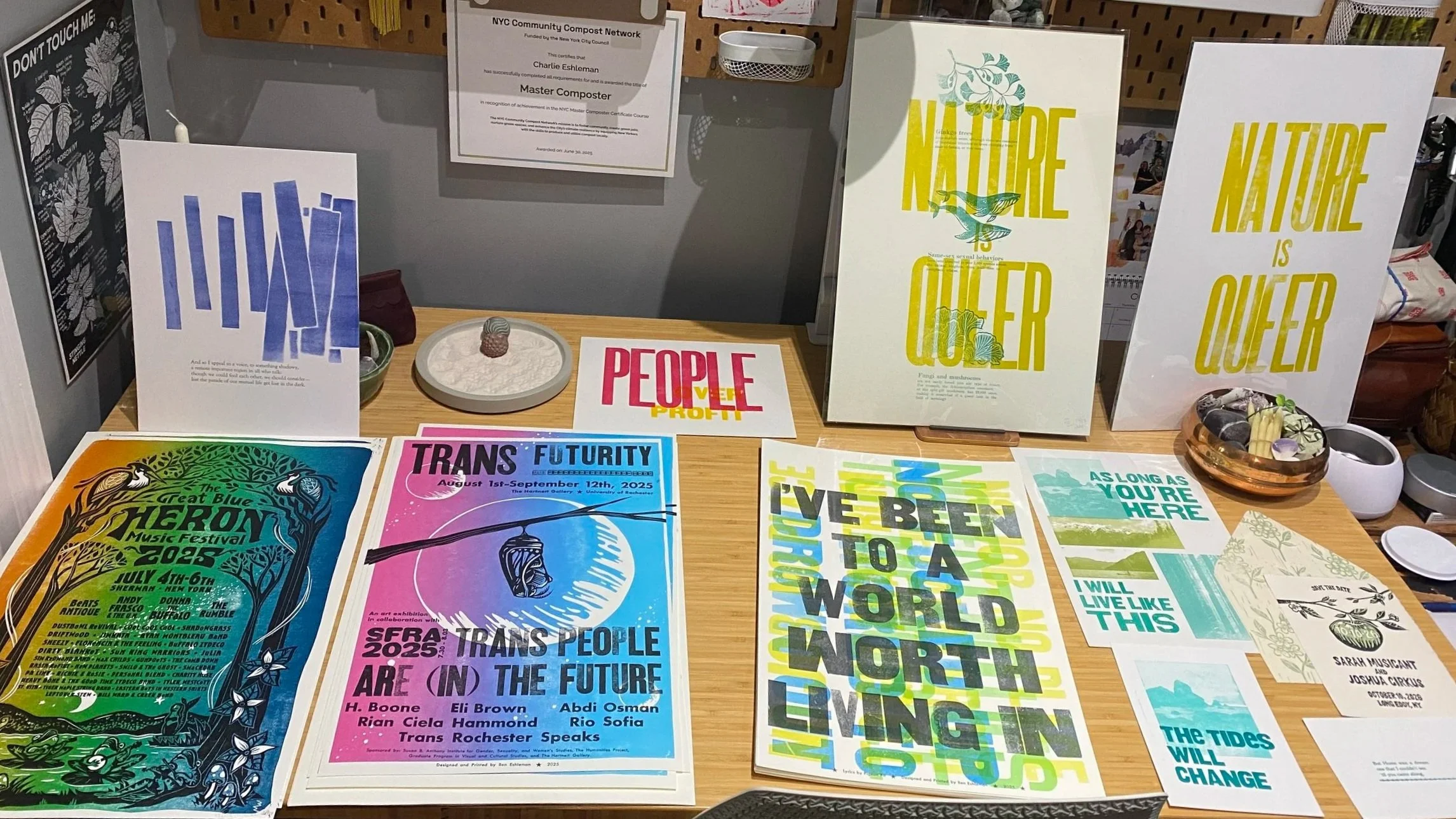 I'm only doing one holiday market this year