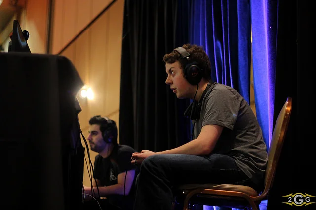 Locus upsets Mr. R at 2GGT: ZeRo Saga, 2016 (photo by 2GG Lakitu )