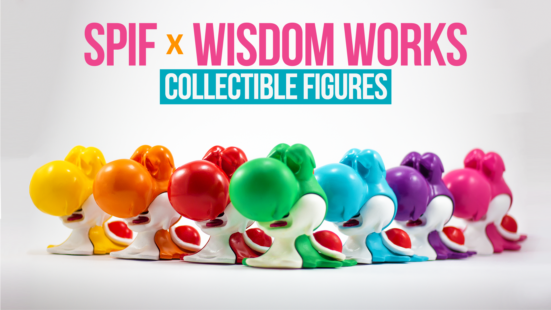 SPIF has been working behind the scenes learning the ins and outs of sculpting, mold-making, and casting. We’re excited to announce that we’ve teamed up with a local brand, Wisdom Works, to bring you unique and exclusive collectible figurines. Each figure is hand-sculpted in house, molded, cast, and hand-painted. We’ve created a new page on our website to showcase our weird and funky designs, so please check it out! These collectibles are made-to-order (they’re quite expensive to produce), so please allow 4-6 weeks to ship (though it’ll probably arrive faster!) Check out some more images below.