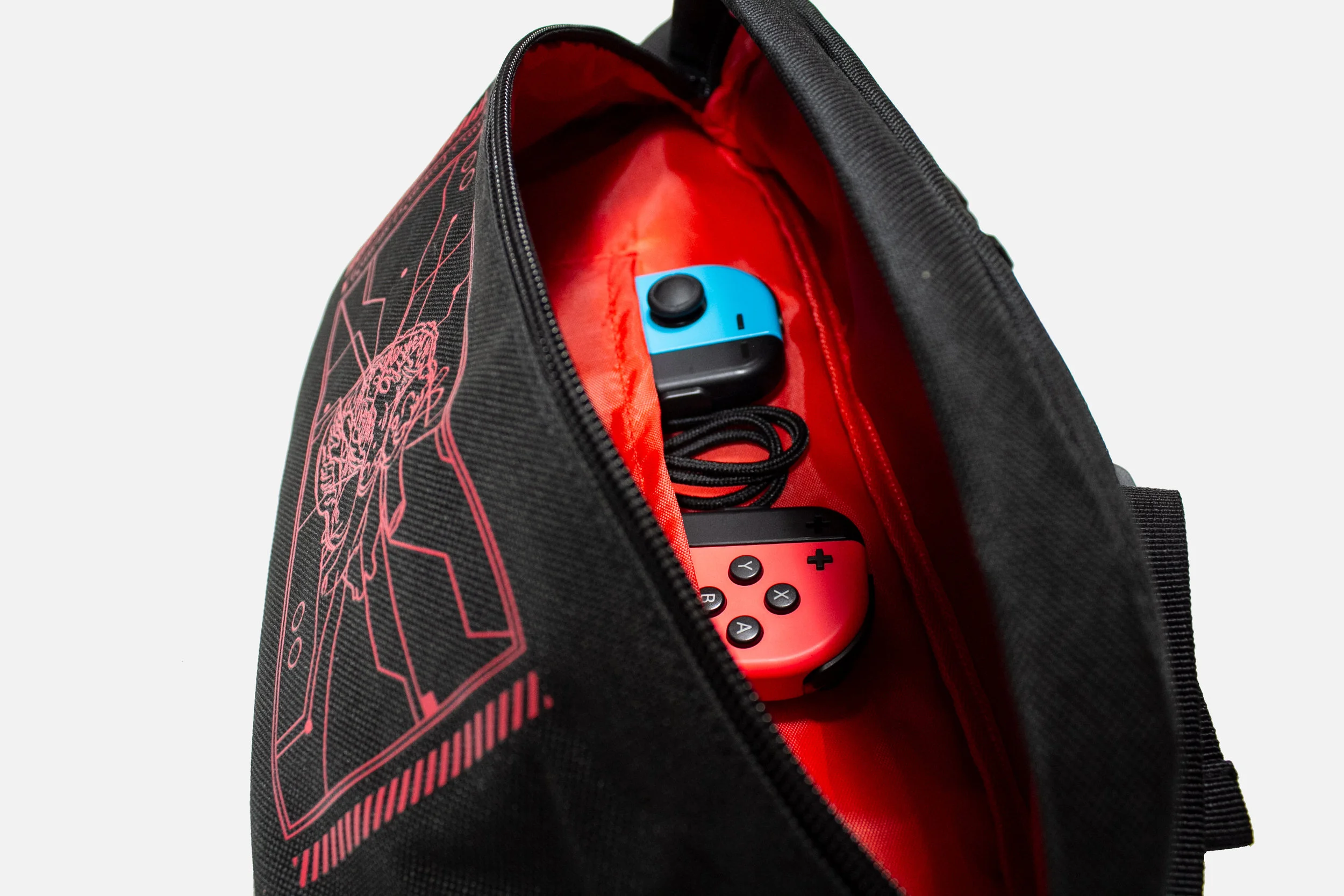 Main compartment also contains a smaller, more incognito pocket.