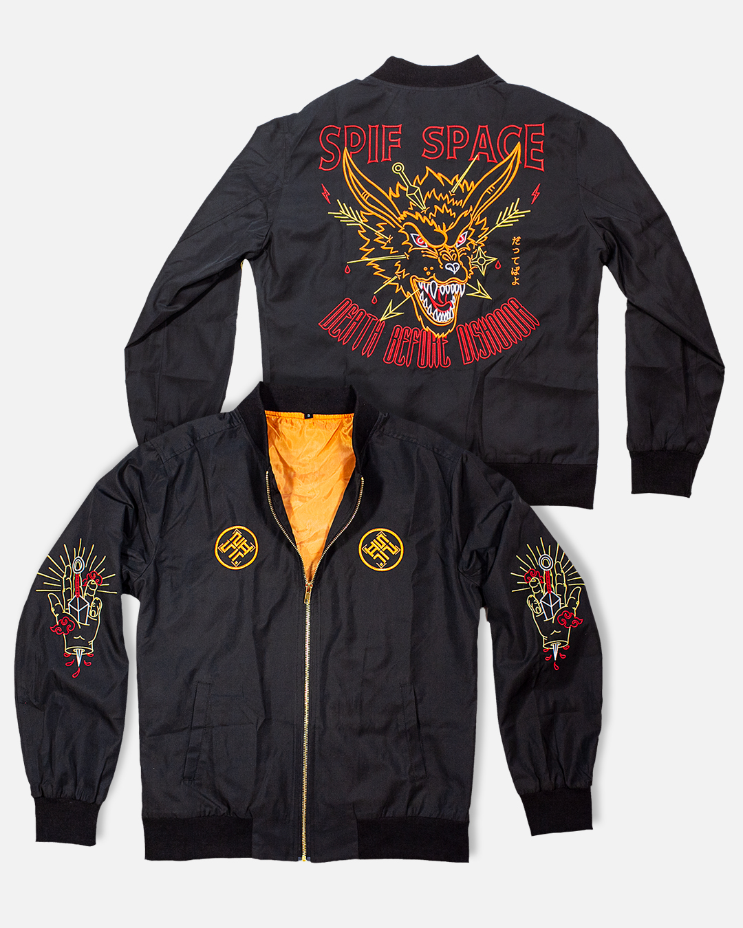 DEATH BEFORE DISHONOR SPRING JACKET