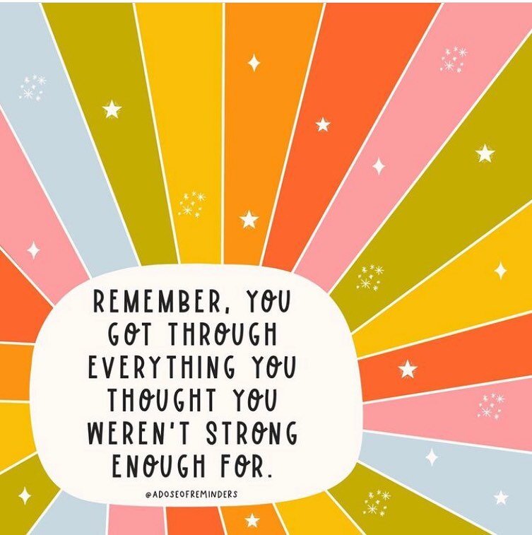 I just love the positive vibes and reminders of self compassion from @adoseofreminders ! This is what I want all of you to remember today, especially when you think you are not doing enough or are having set set backs. Think back to all the times you