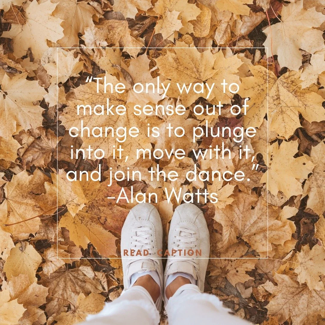 As we bid farewell to September and welcome the cozy embrace of fall, it's the perfect time to prioritize your well-being. 🌟

🍃 Take a moment to connect with the changing seasons. Just as nature transitions, so can we. 🍁

As an Integrative Health 