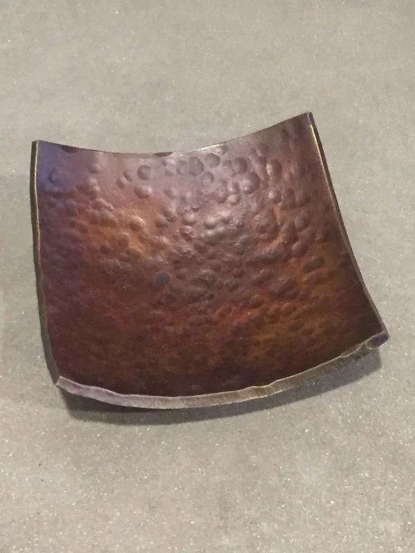 Martian patina candle holder!