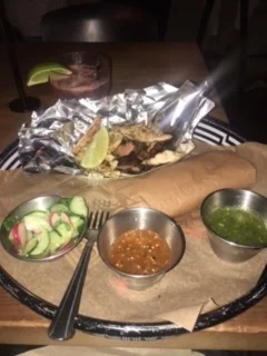 The making of some GREAT tacos!!