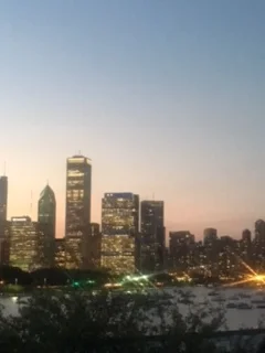 Skyline views from the Shedd. I love Chicago in the summer!