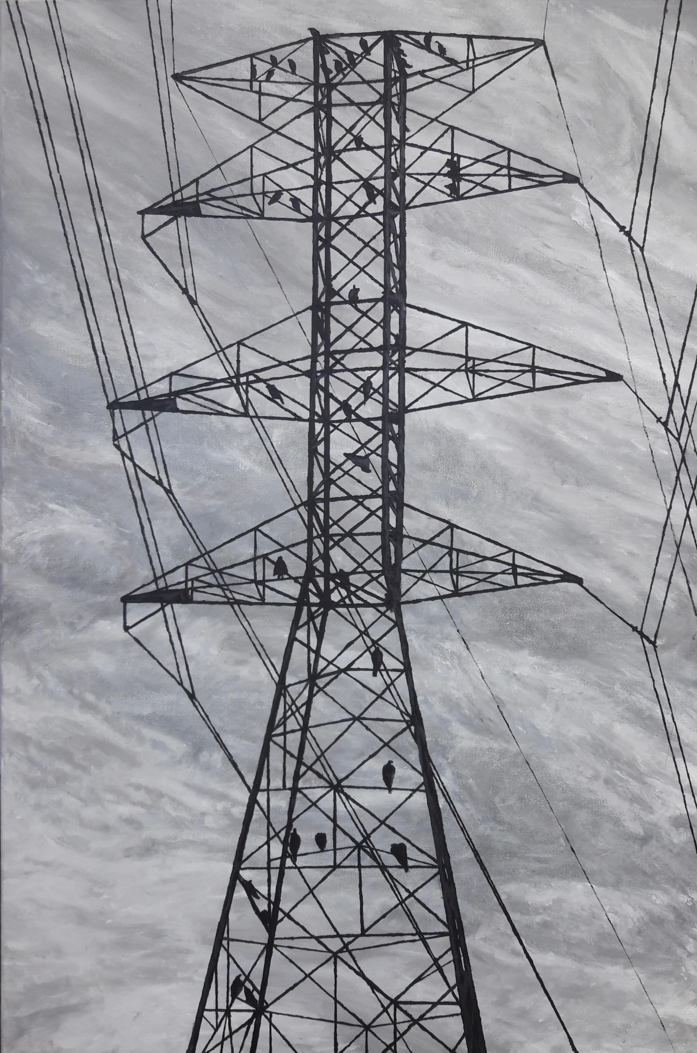 Tower and Vultures