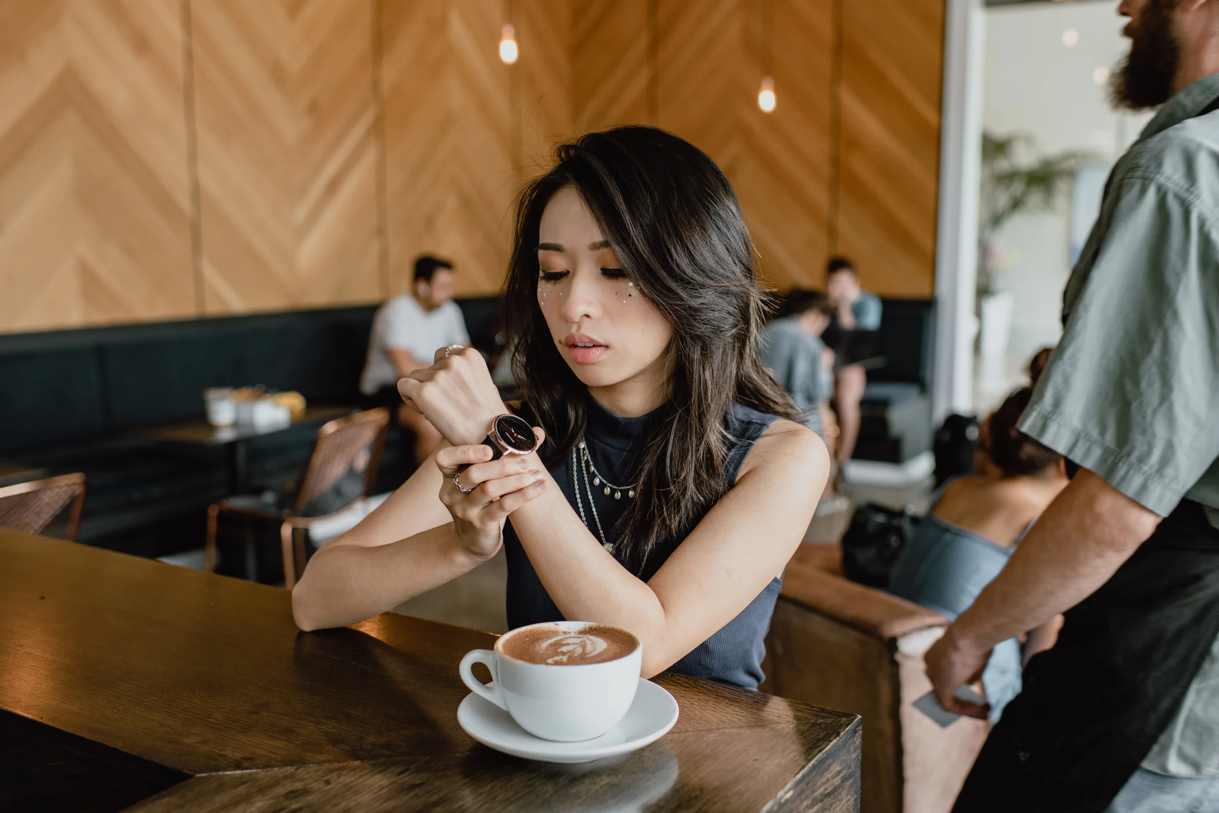 kristen - houston coffeeshop portraits