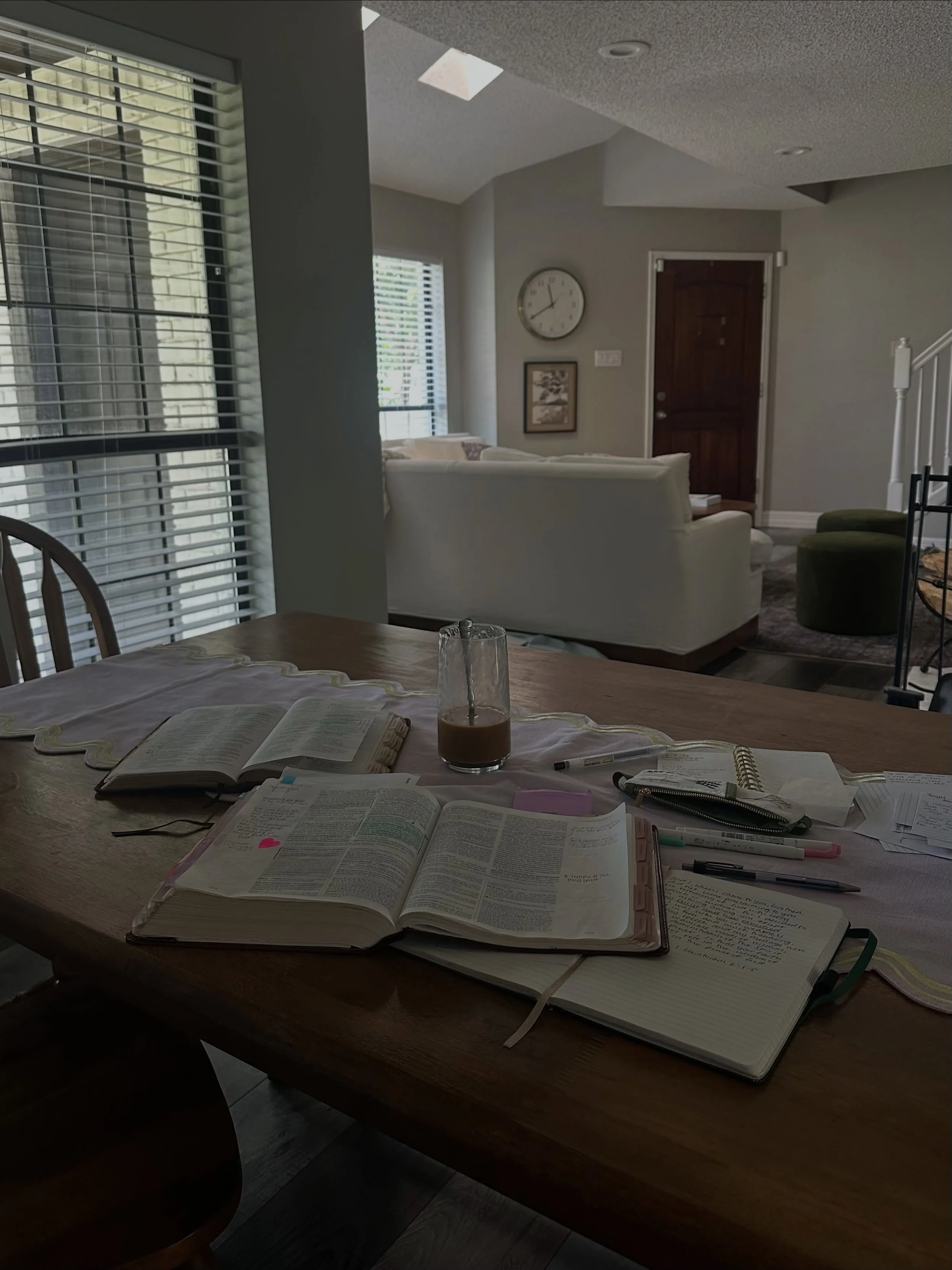 been thinking about how we stop ourselves from posting anything unless it&rsquo;s exciting, and then miss out on a lot of things happening in between. I think a lot of God&rsquo;s kindness is hidden in the ordinary things on our ordinary days! the pe