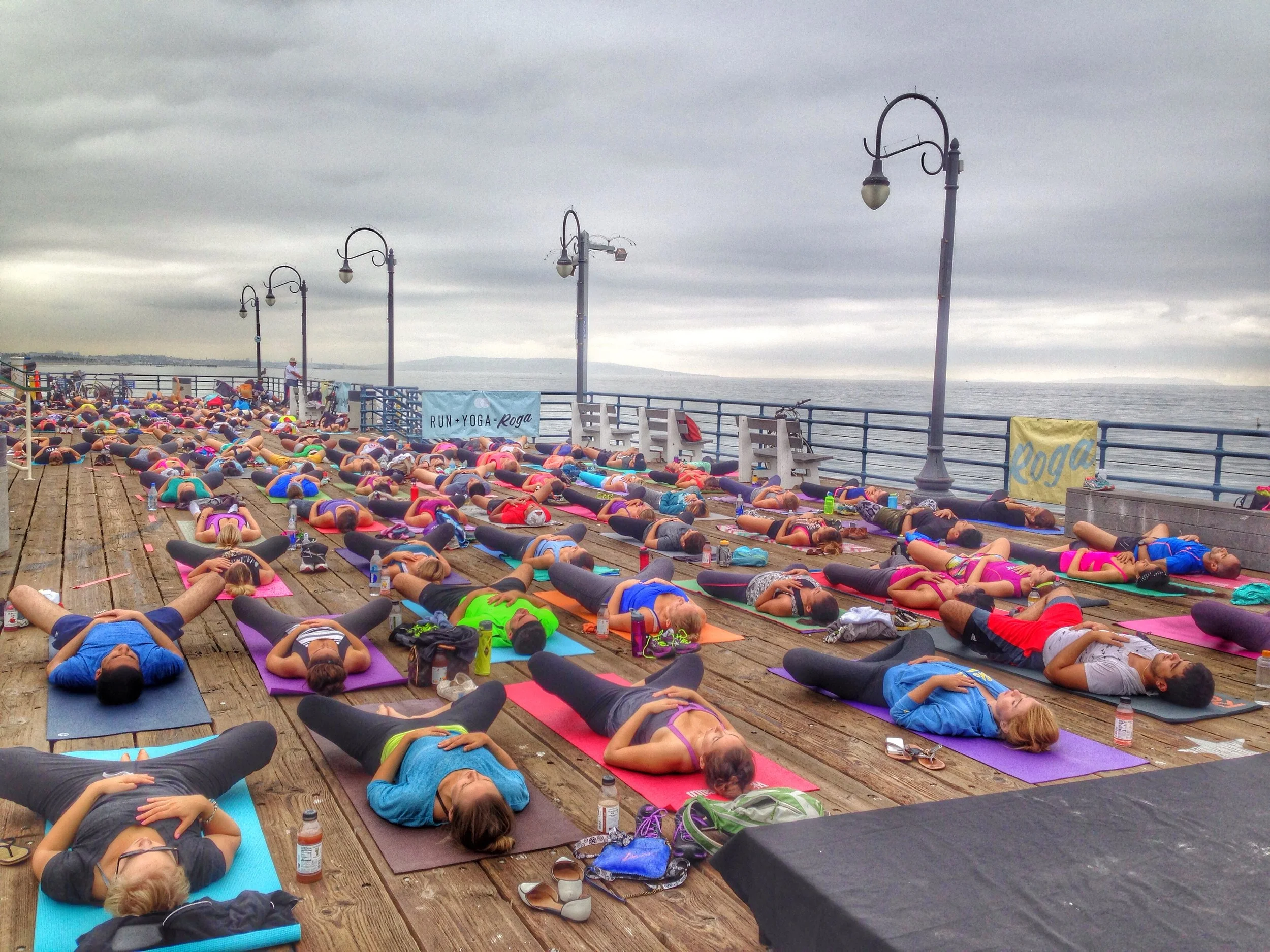 ROGA ~ Free YOGA on the Santa Monica Pier