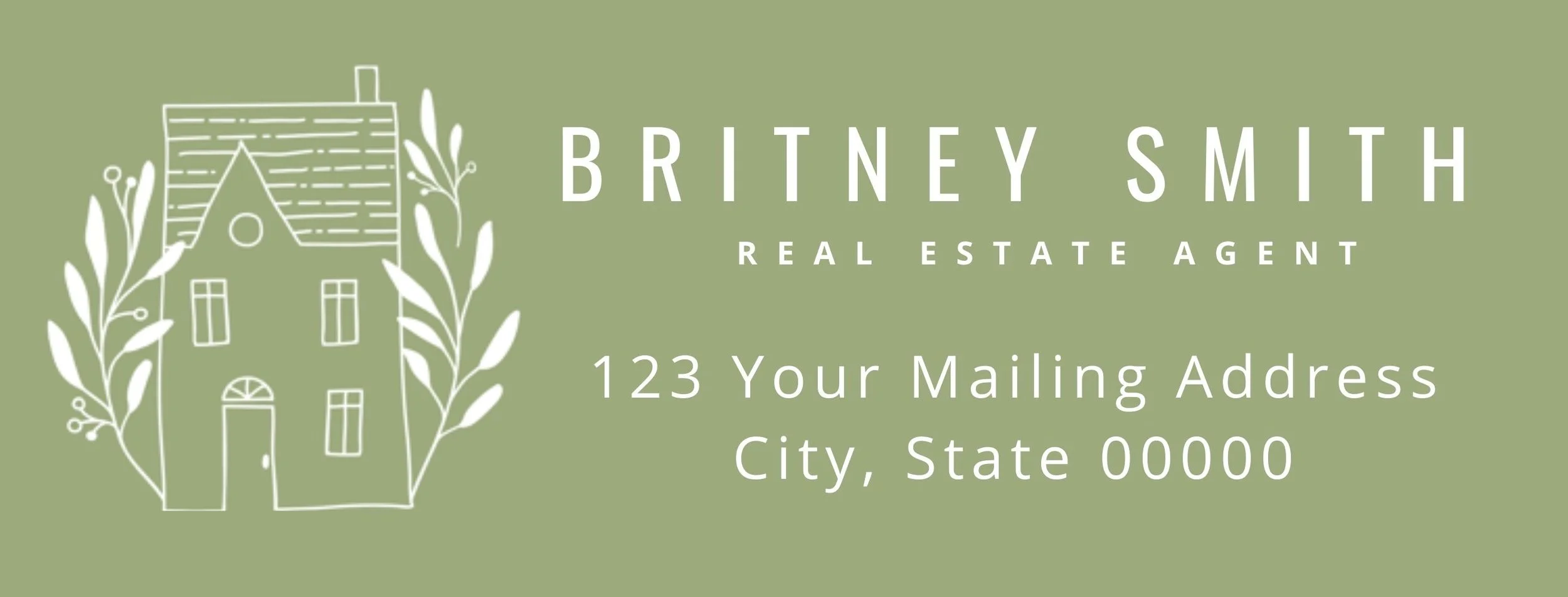 Mailing Labels — Ladies of Real Estate