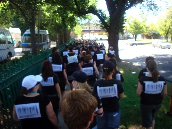 the Slave Chain Walk...