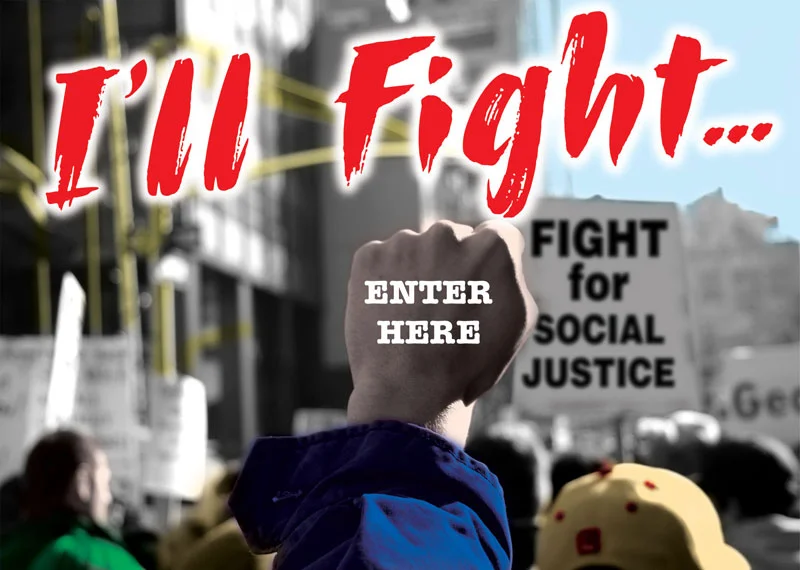 I'll Fight... I'll Fight.... I'll Fight!