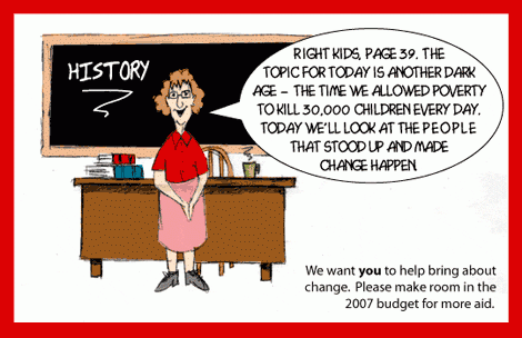 Let's change the world.