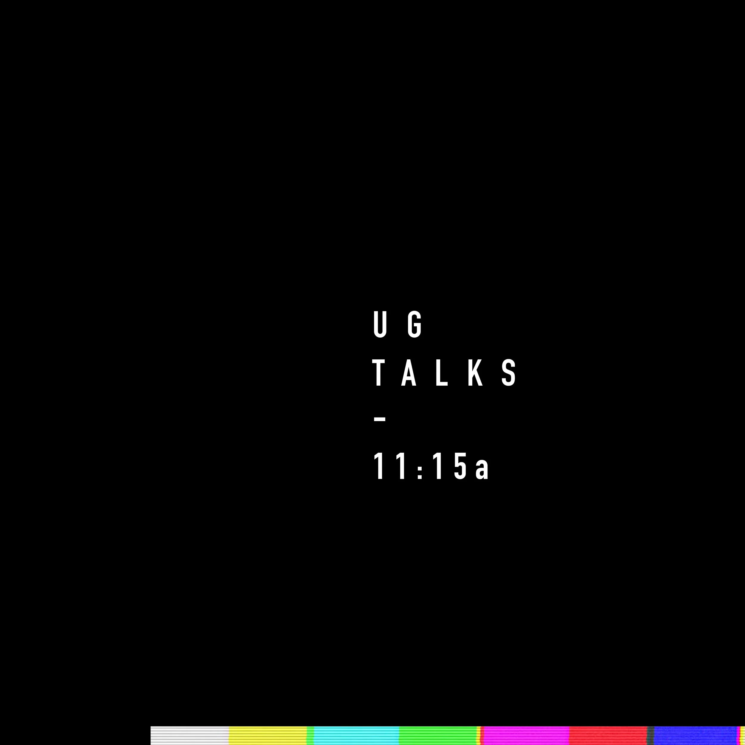 UG TALKS