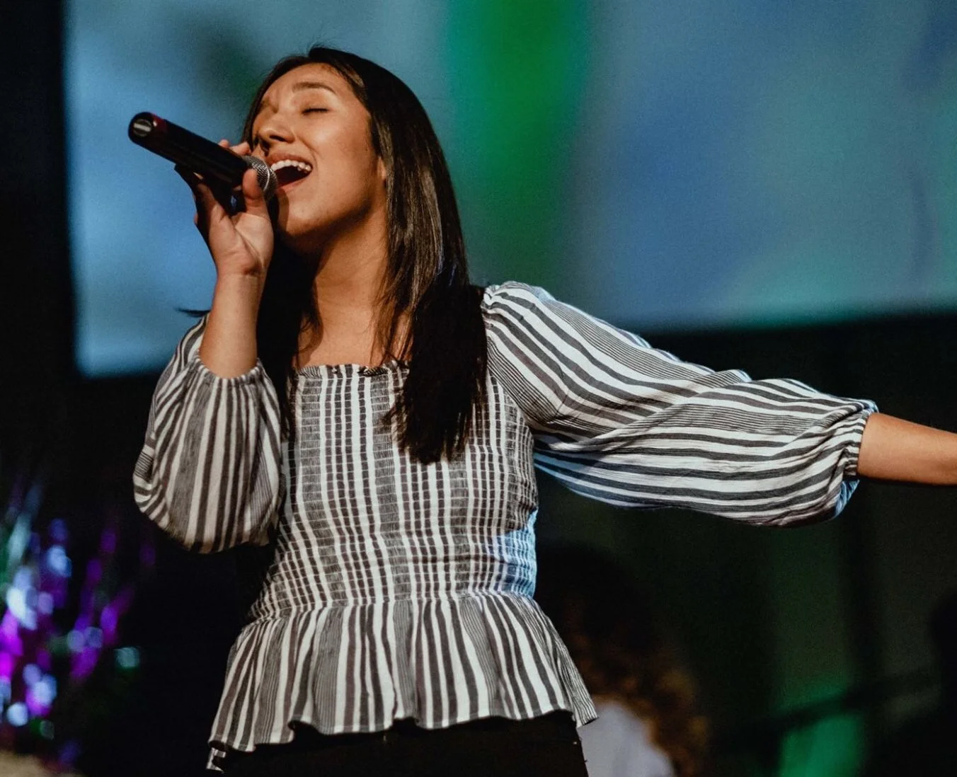 SECRET INGREDIENT #2 Families that Serve Together Form Faith and a Heart for Ministry. I along with many other are blessed by YG’s worship leaders, among them DBU collegian, Melody Mendez. We consider her one of the vibrant faces of our ministry, and I am so inspired and impressed by her love for Jesus 24/7. Melody is YG and shines Christ Jesus both on and off stage. You may not know one of the major influences that has shaped Melody’s ministry and her heart for GOD. It’s one of the secret sauce ingredients that often goes undetected by people.
