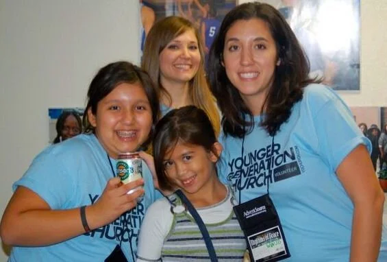 Becoming Part of the YG Family Often Starts by Volunteering with Us. From the moment the Mendez family arrived to YG, they eagerly served in whatever volunteer roles were needed. Israel and Celeste were not hesitant to roll up their sleeves and help at Younger Generation Church, and this made it part of their family culture to volunteer with YG. Melody and Levi picked up on this are active YG members. They belong, they are YG. One of the best ways to feel included at YG is to serve. Most of our best bonds of belonging are forged when we serve side by side.