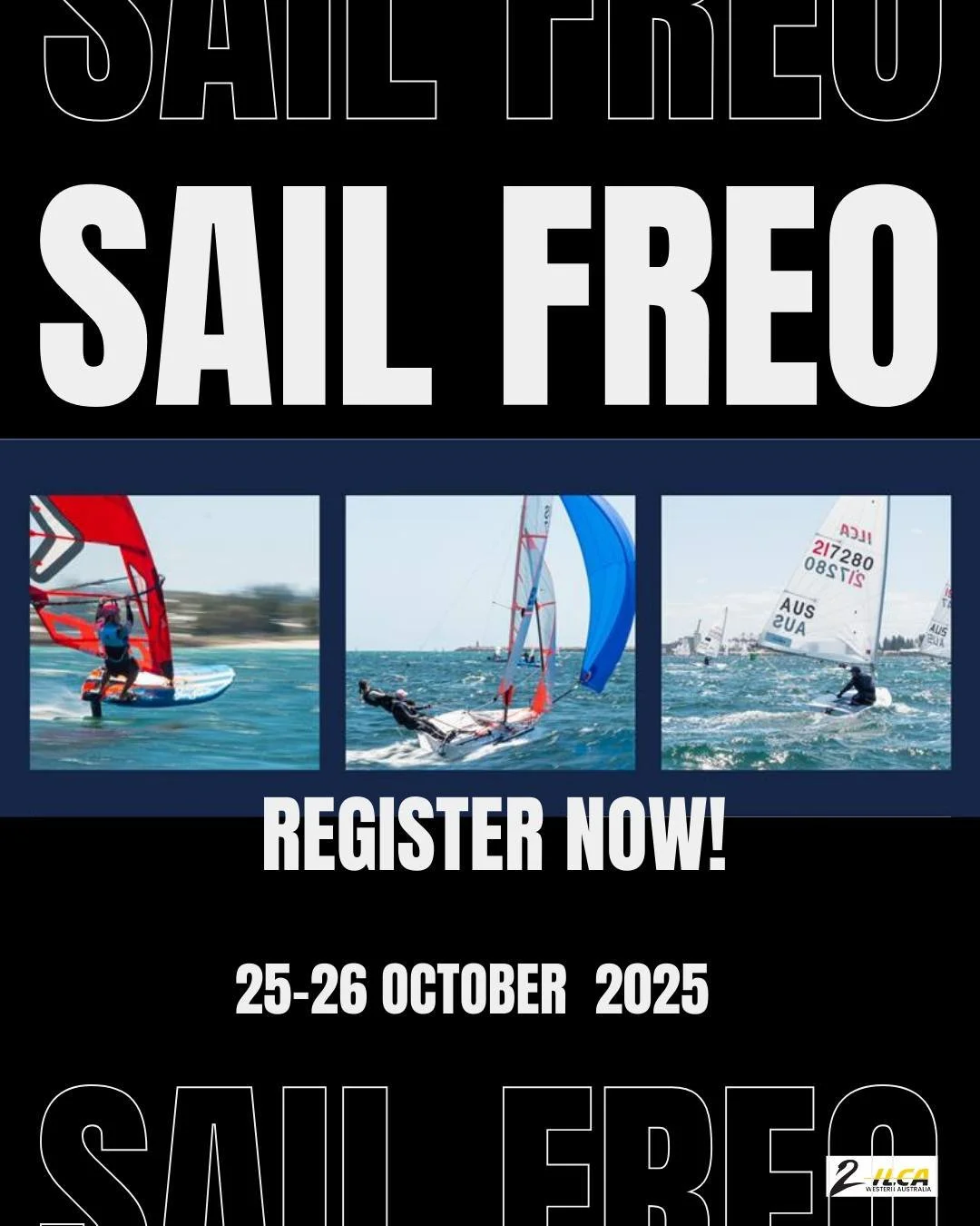 Don't forget to register for Sail Freo! Entries close 4pm on the 13th October (that's just over a week to go) Don't miss out!
https://fremantlesailingclub.com.au/sail-freo/