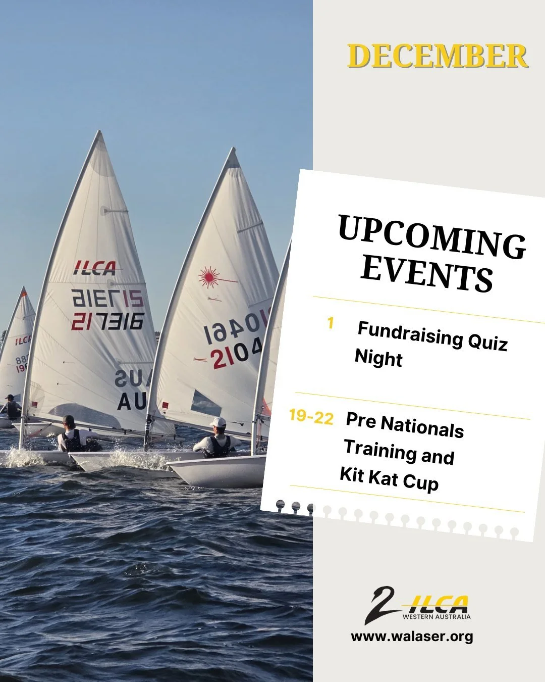 Make sure you save the date for these upcoming events!