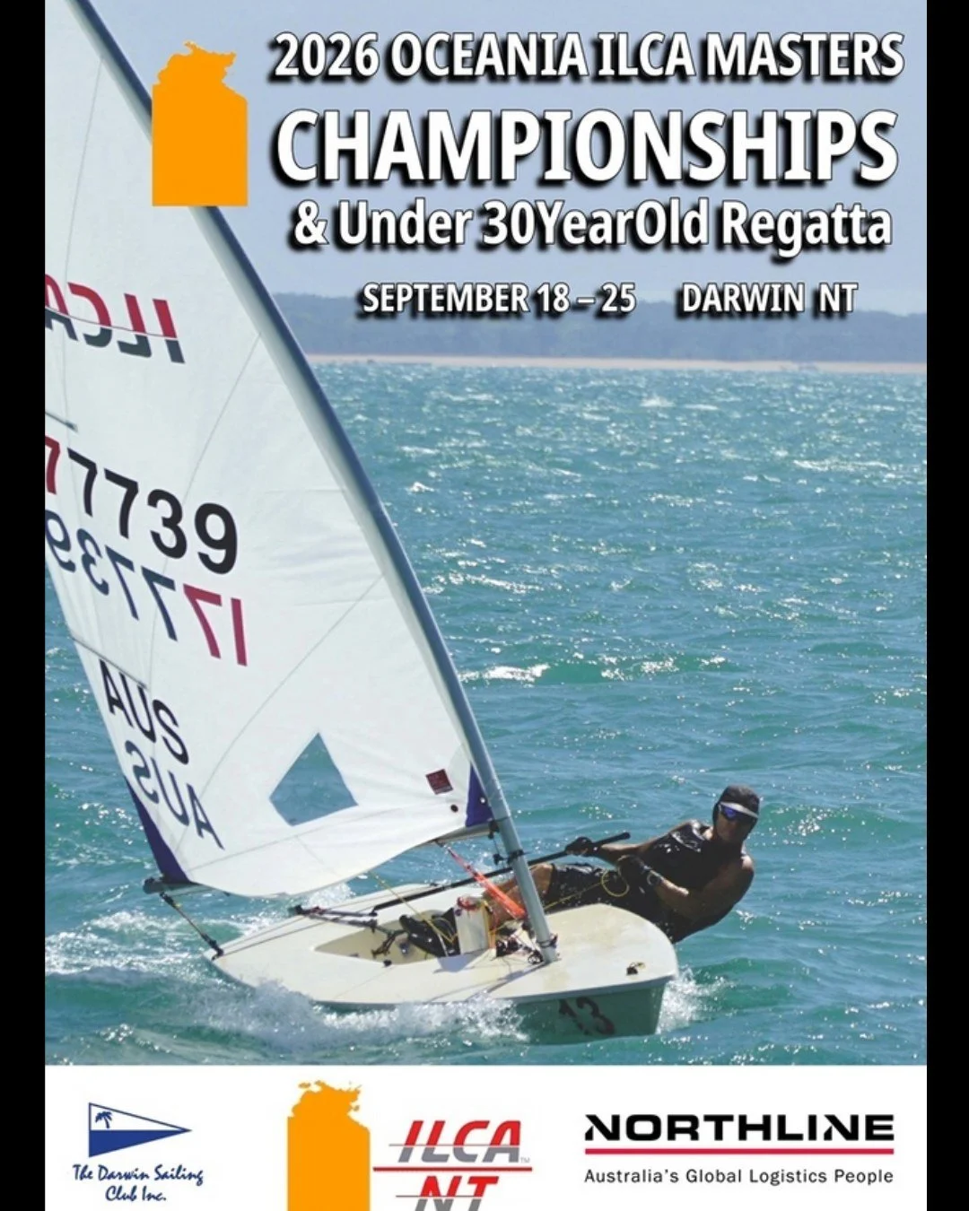 Registration is now open for the 2026 Oceania ILCA Masters Championships and Under 30 Regatta. It will be held in Darwin in September 2026.
(If you are not old enough for the Masters event there is an Under 30 Regatta for sailors under 30 years of ag