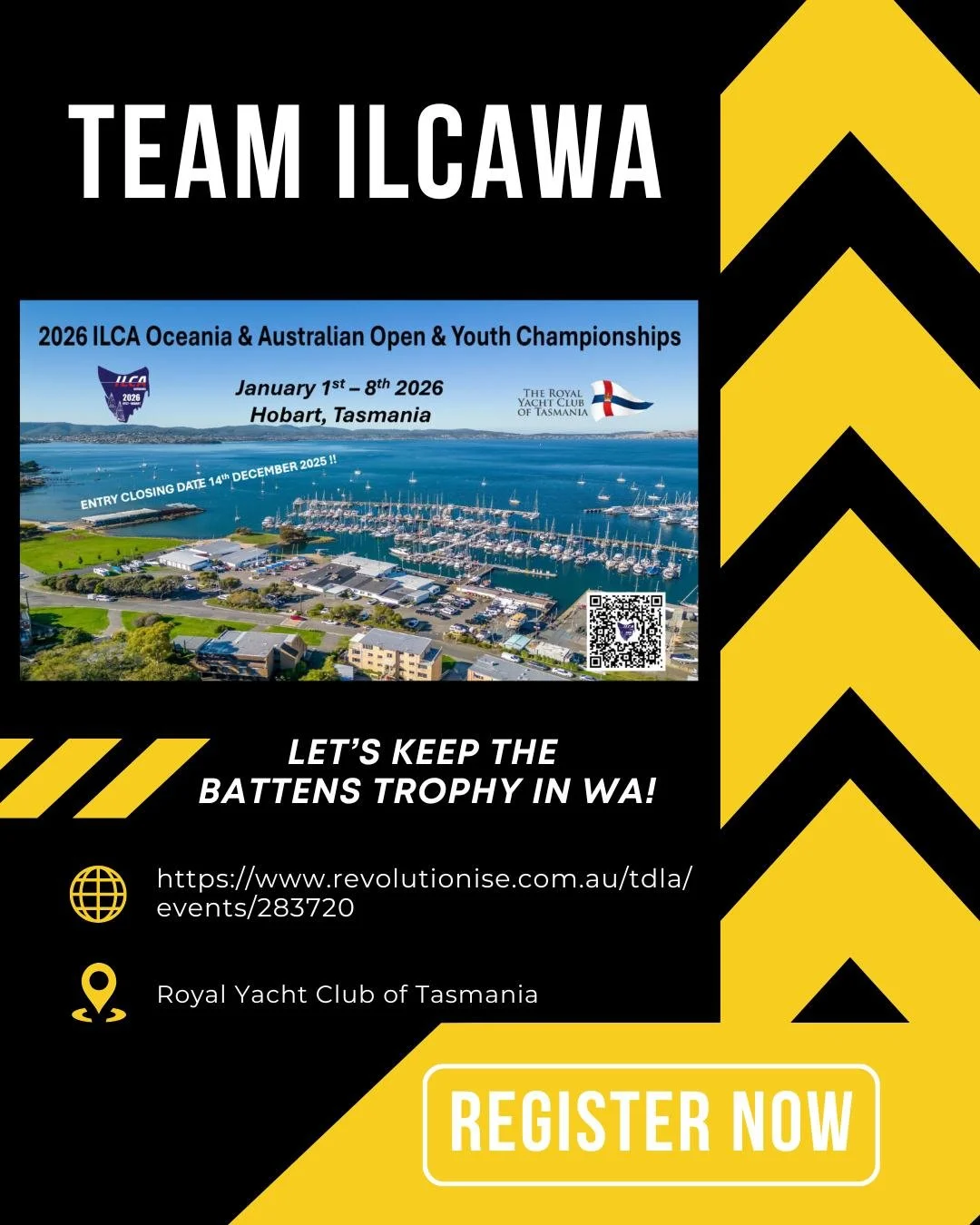 Entries close this SUNDAY!! (Or there will be a late penalty fee to pay.)
https://www.revolutionise.com.au/tdla/events/register/283720