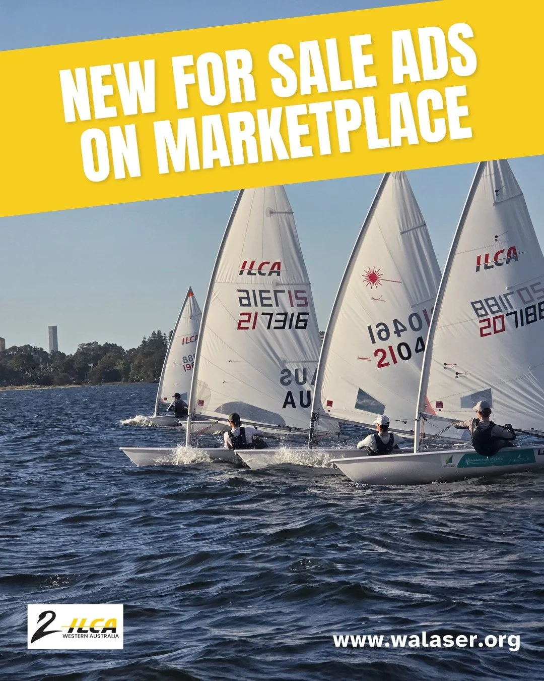 Check out 2 new for sale ads on our website www.walaser.org!