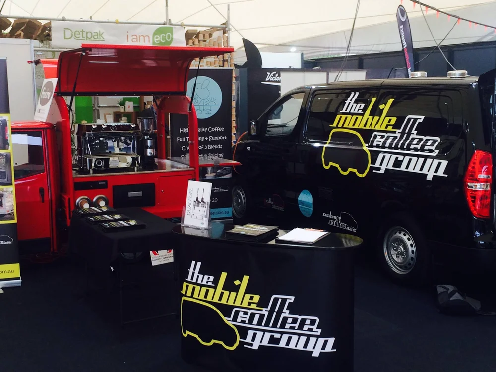 custom coffee van